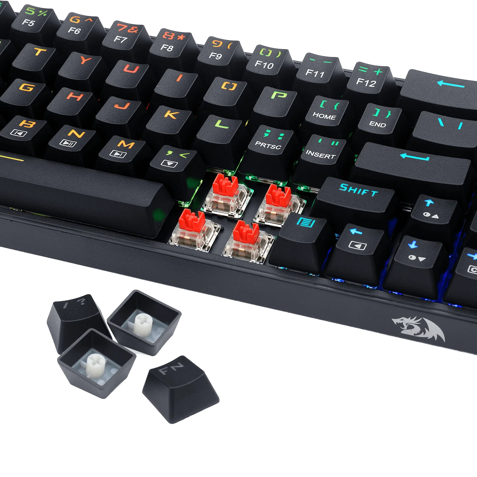 CASTOR K631 65% Wired RGB Gaming Keyboard - Image 9
