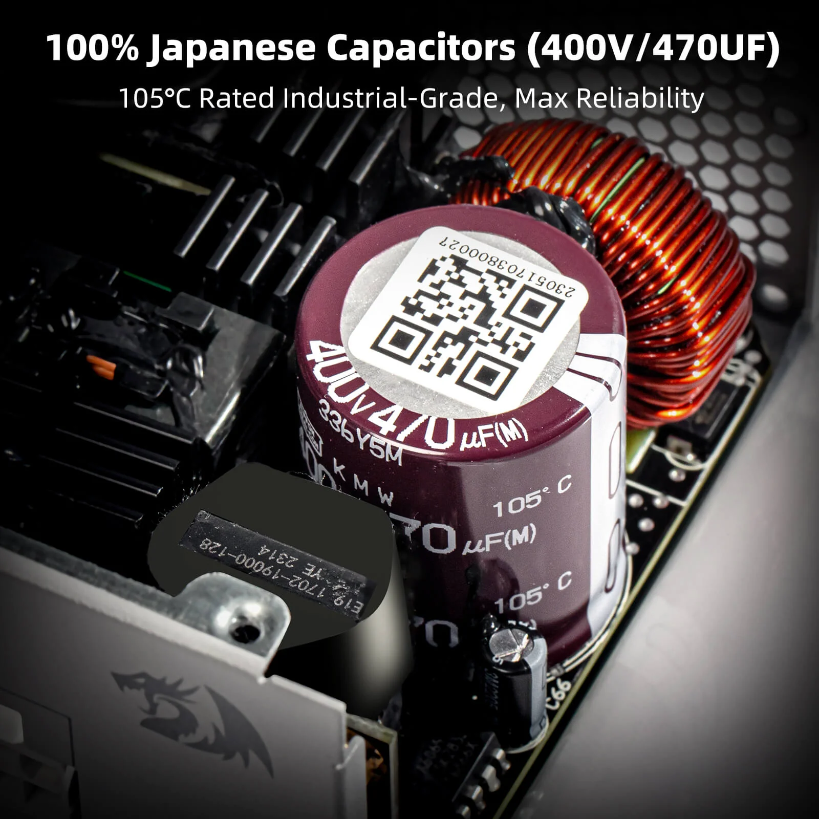 80+ Gold 650 Watt SFX Fully Modular Power Supply - Image 5