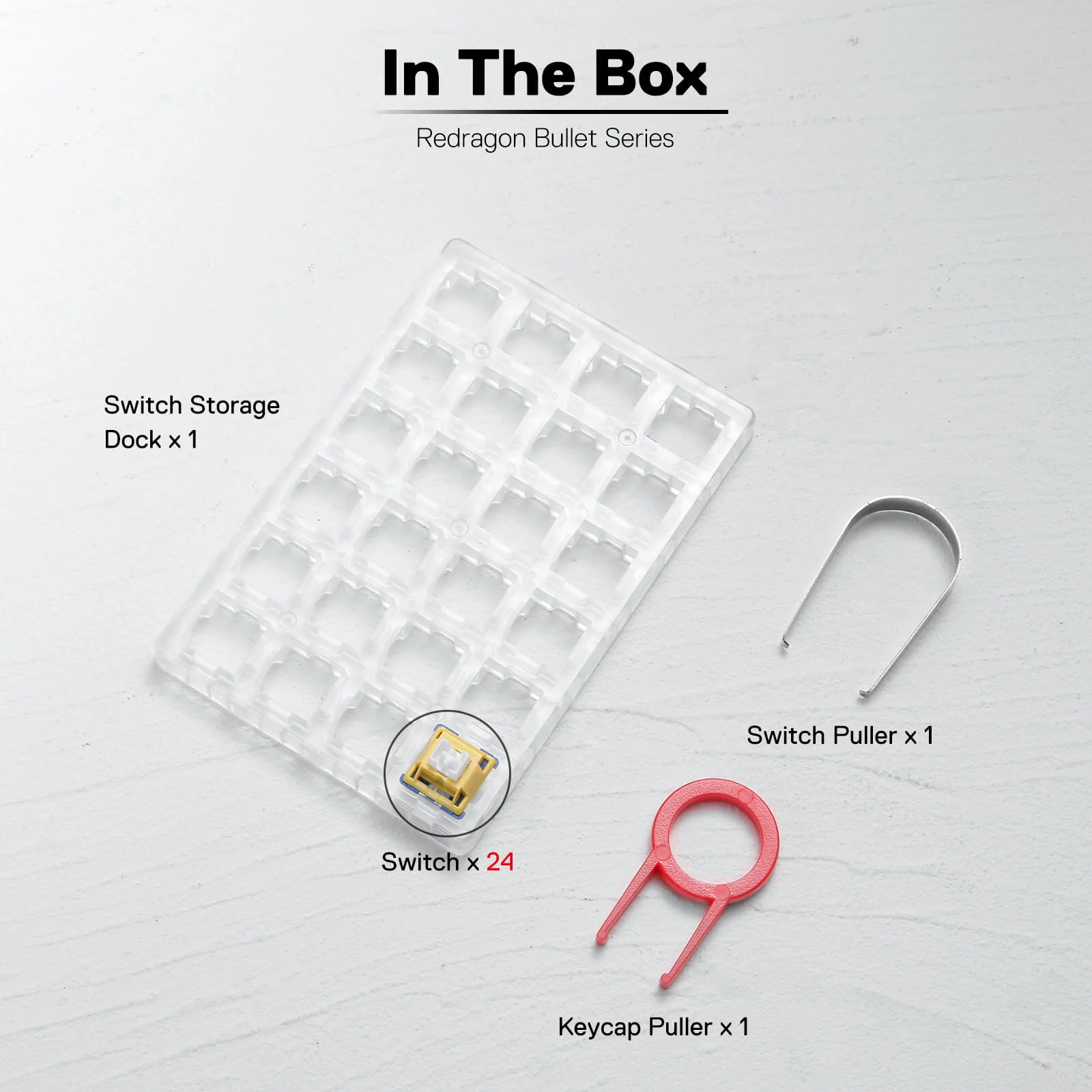 BULLET-B A113 Mechanical Switch (24 pcs Switches) - Image 4