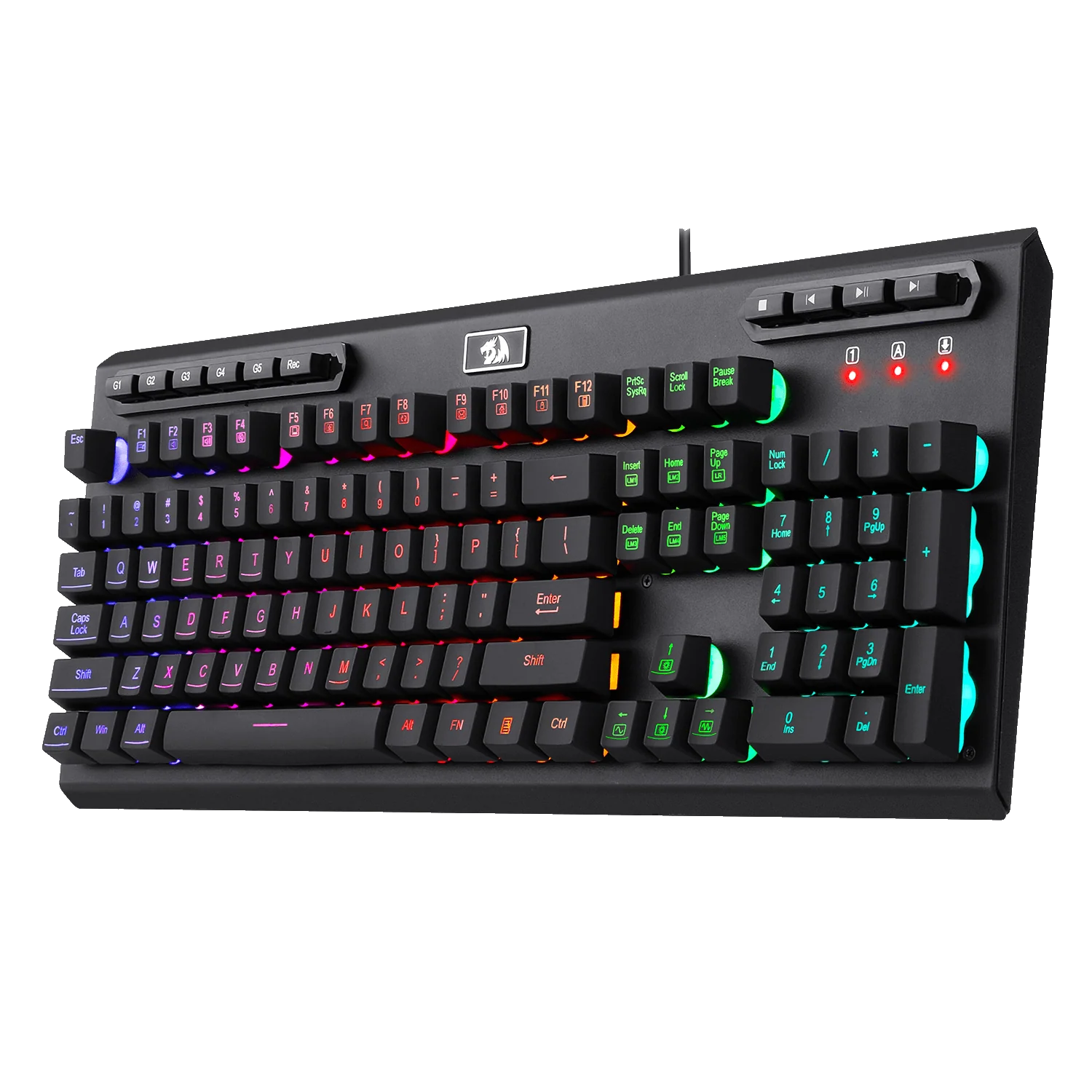ADITYA K513 Wired Membrane Gaming Keyboard - Image 5