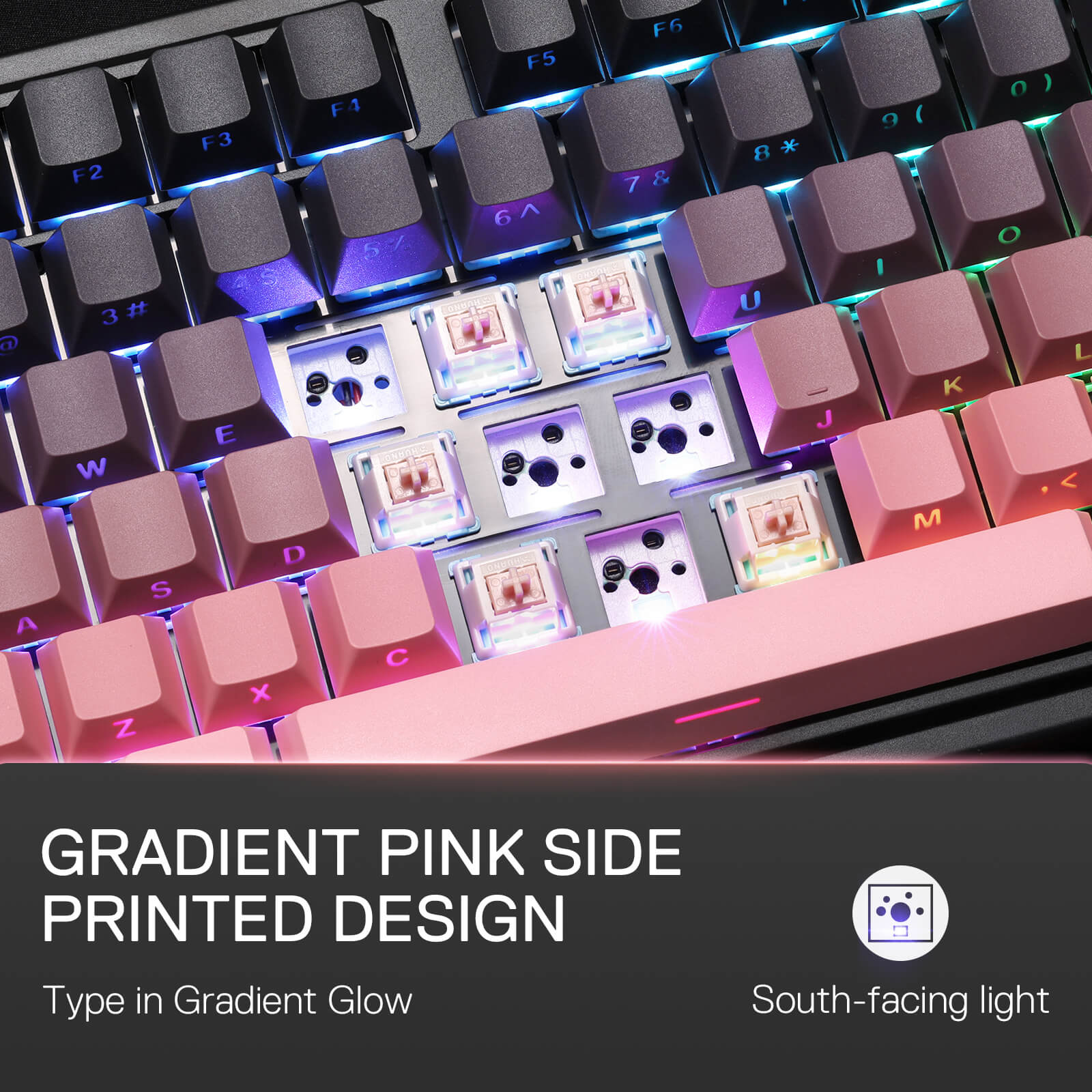 ANTONIUM K728 PRO (Side Printed PBT Keycaps) - Image 8
