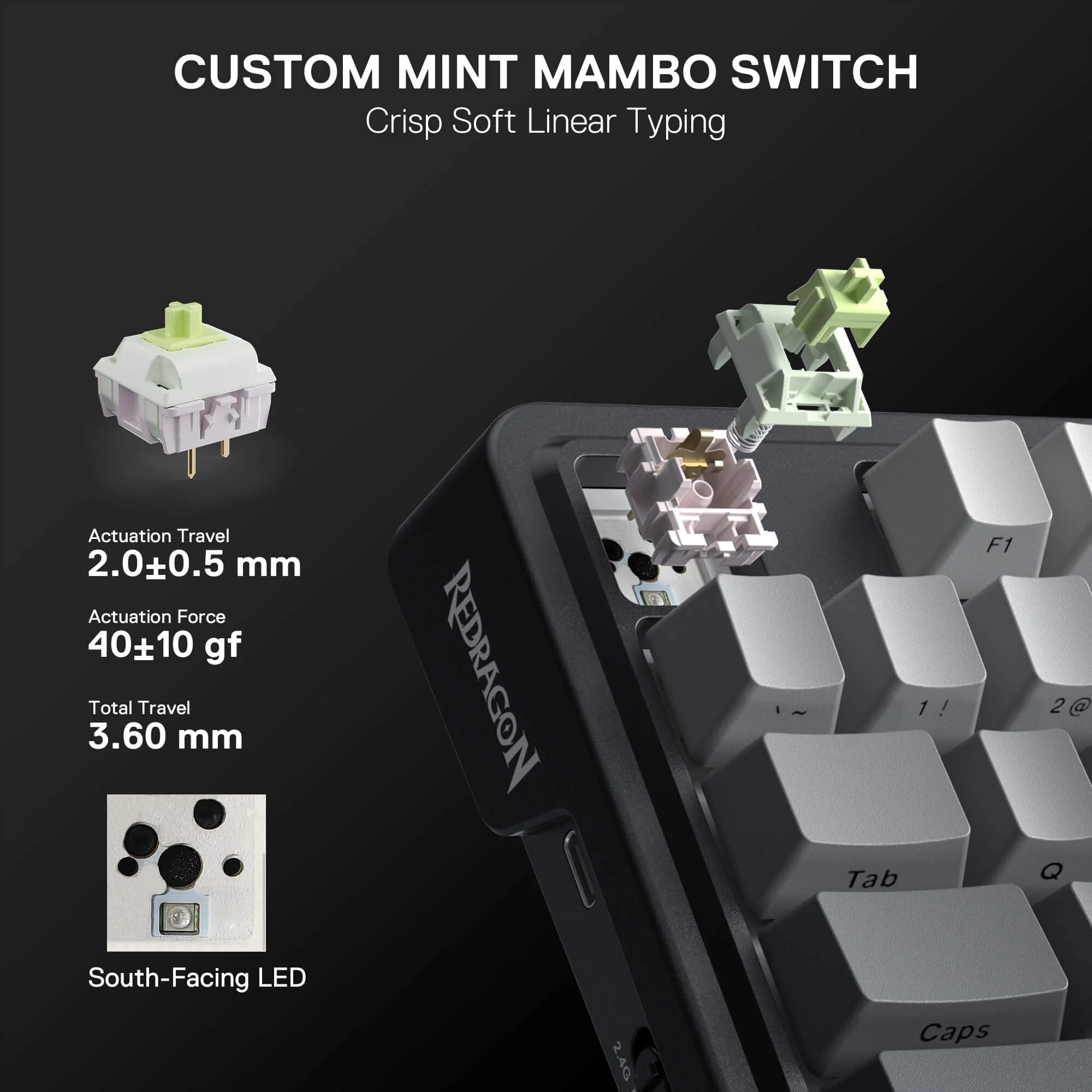 ANTONIUM K743 PRO (Side Printed PBT Keycaps) - Image 8