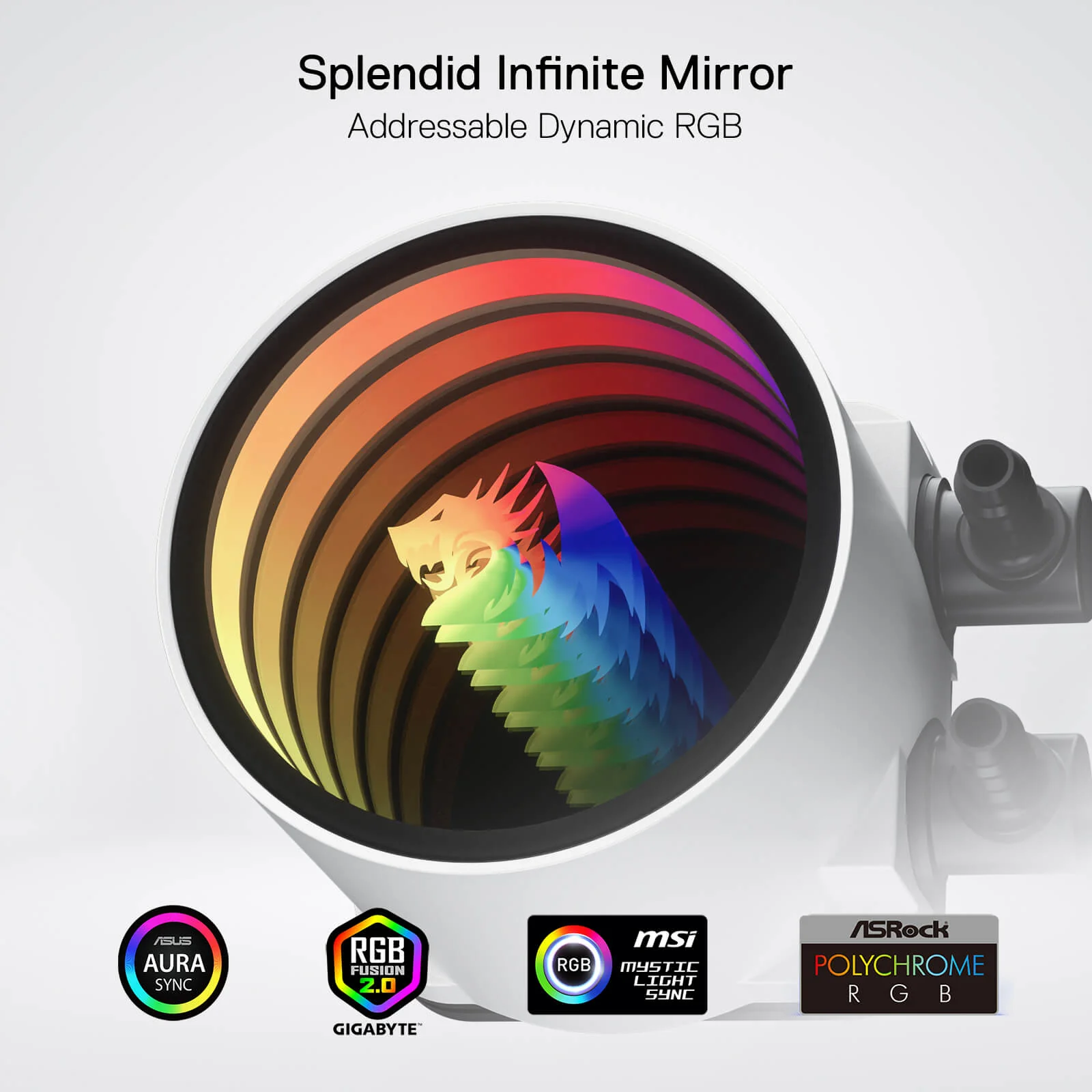 ARGB All-in-one AIO Liquid CPU Cooler - Image 13