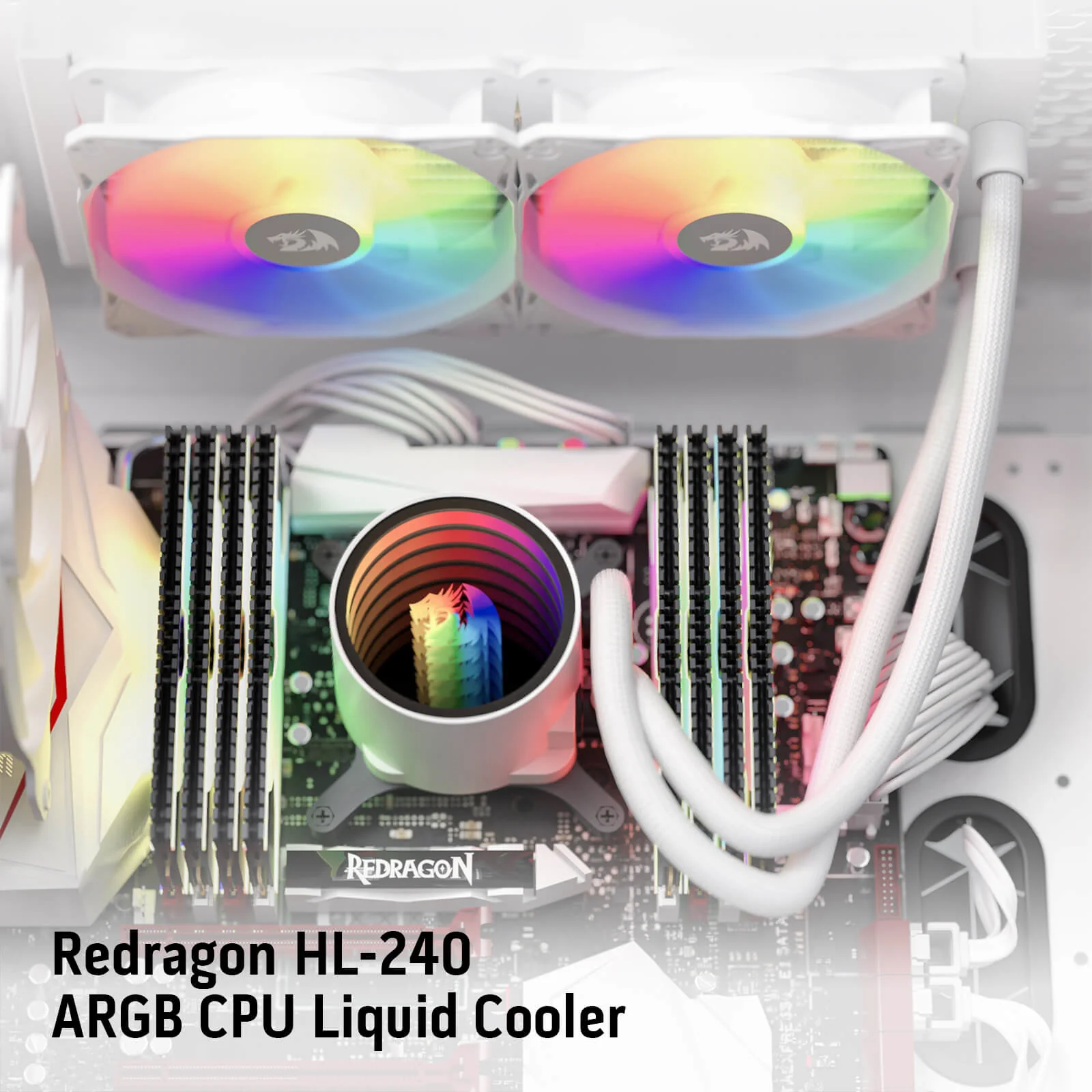 ARGB All-in-one AIO Liquid CPU Cooler - Image 6