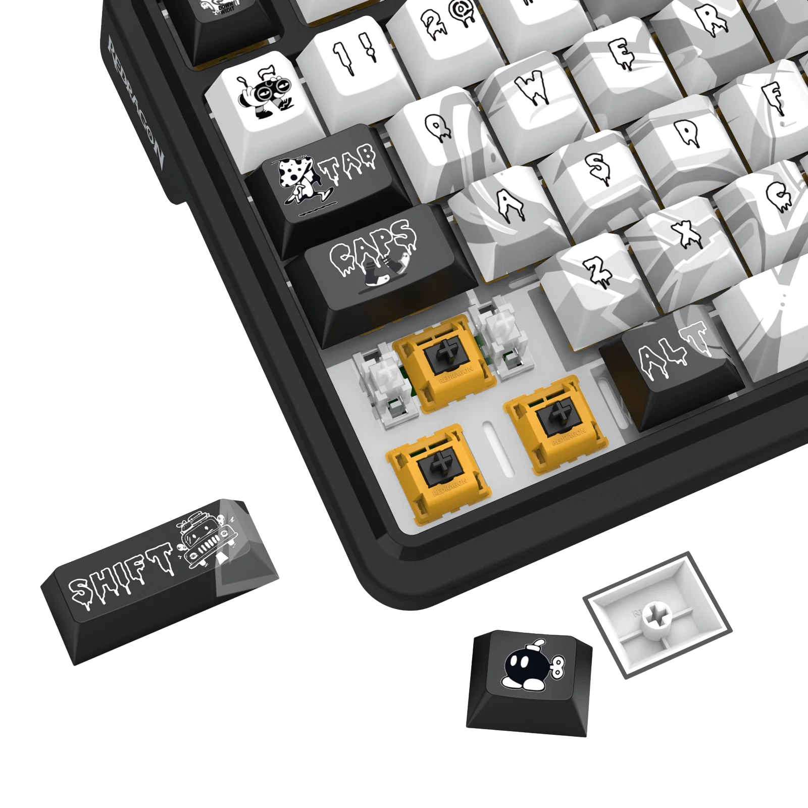 ARTEMIS K719 PRO Graffiti Keyboard - Image 15