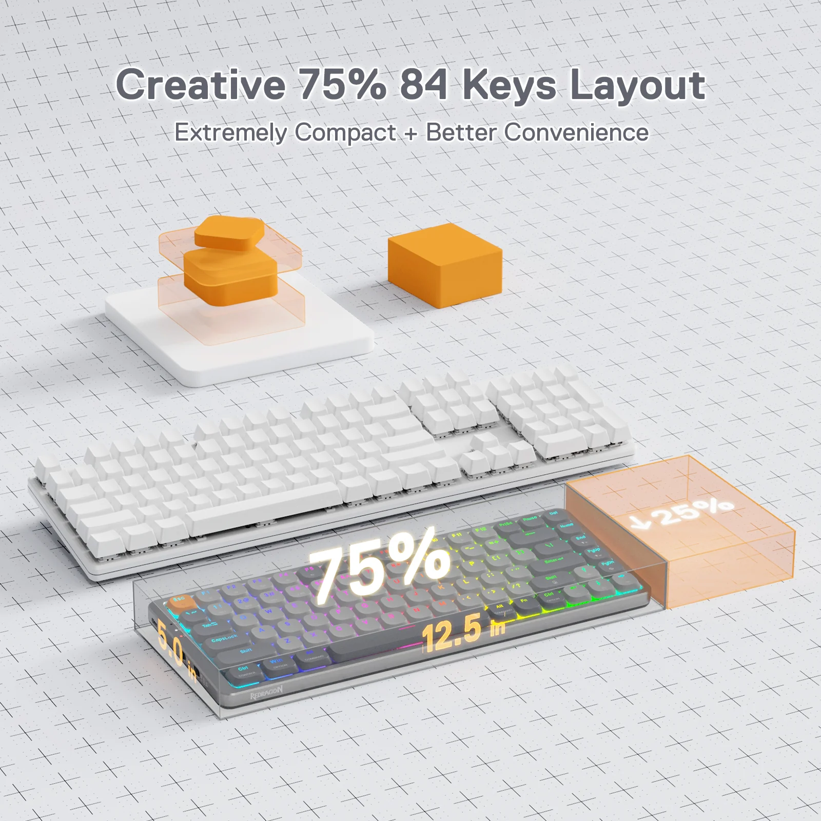 AZURE K652 Wireless Mechanical Keyboard for Mac - Image 6