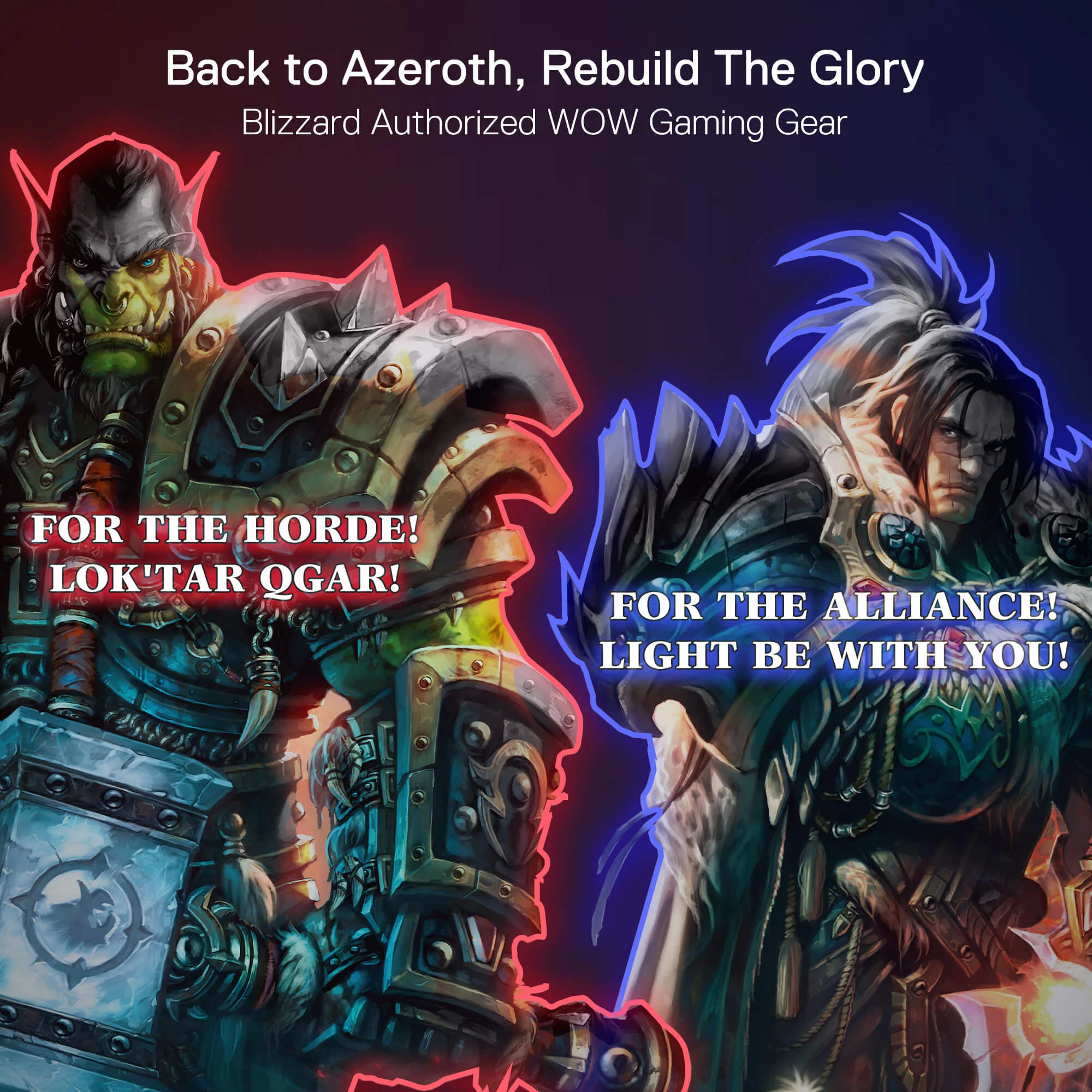 Blizzard XXL Gaming Mouse Pad/Desk Mat - Image 3