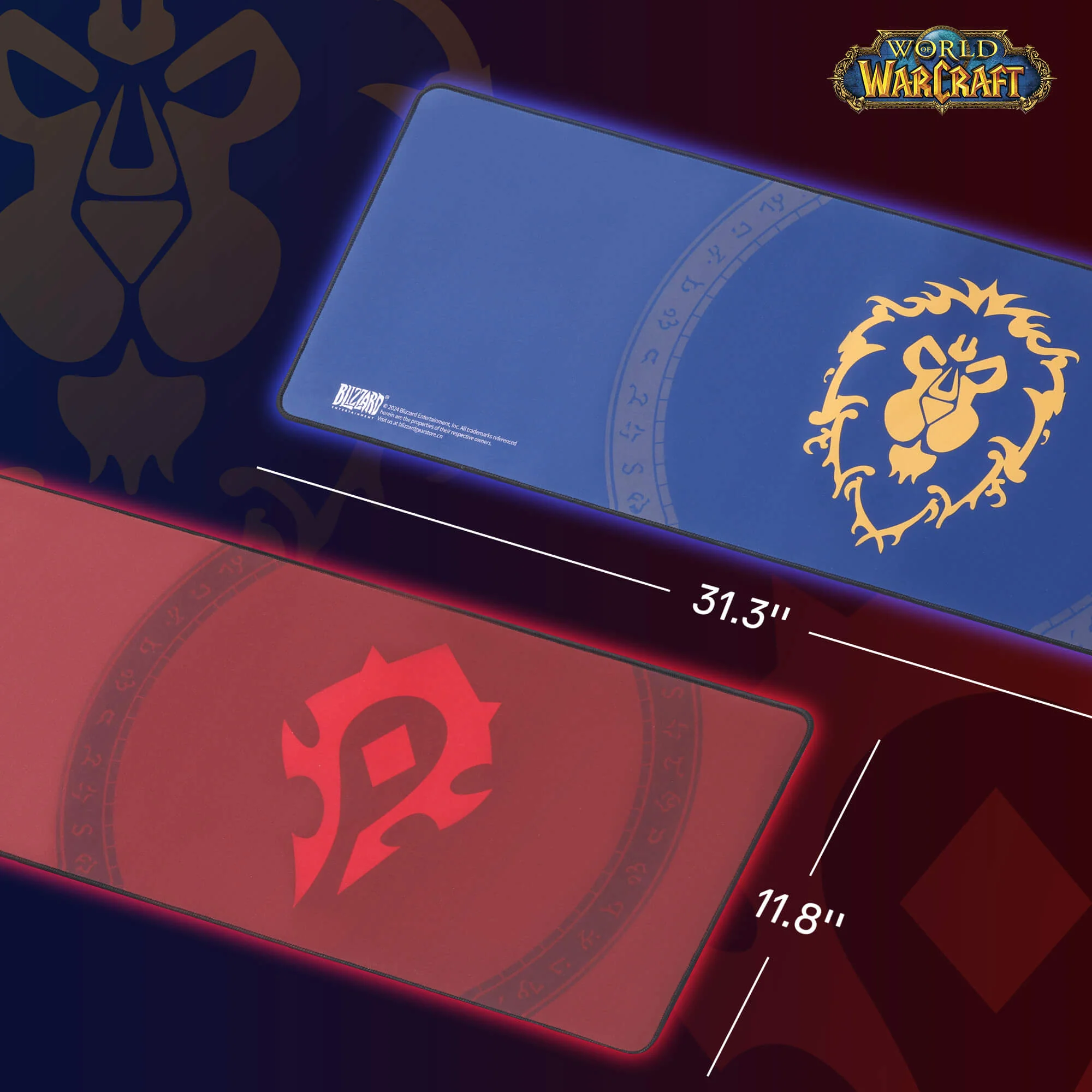 Blizzard XXL Gaming Mouse Pad/Desk Mat - Image 4
