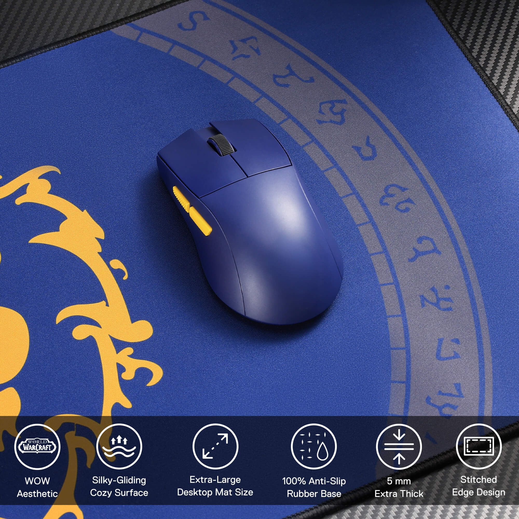 Blizzard XXL Gaming Mouse Pad/Desk Mat - Image 5