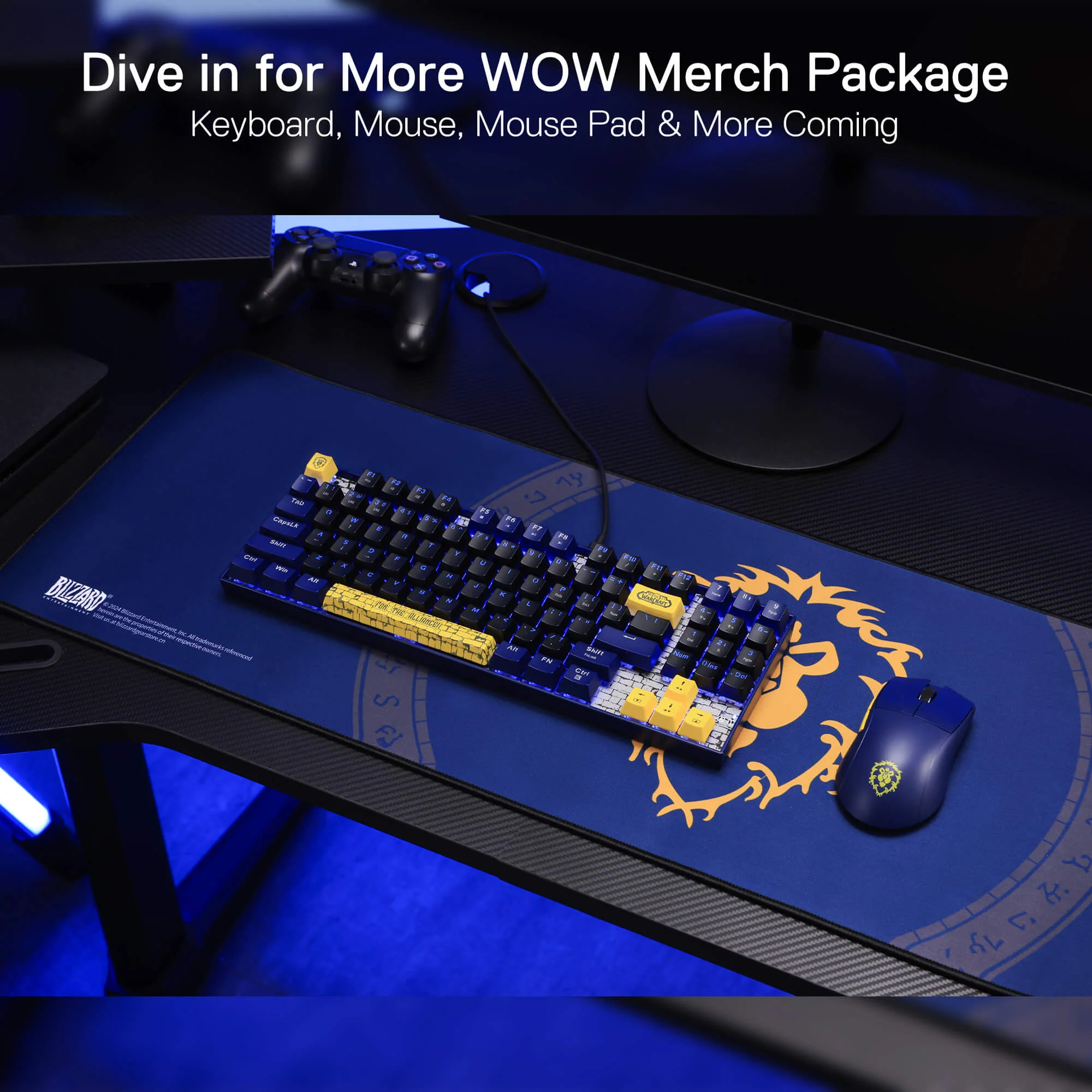 Blizzard XXL Gaming Mouse Pad/Desk Mat - Image 7