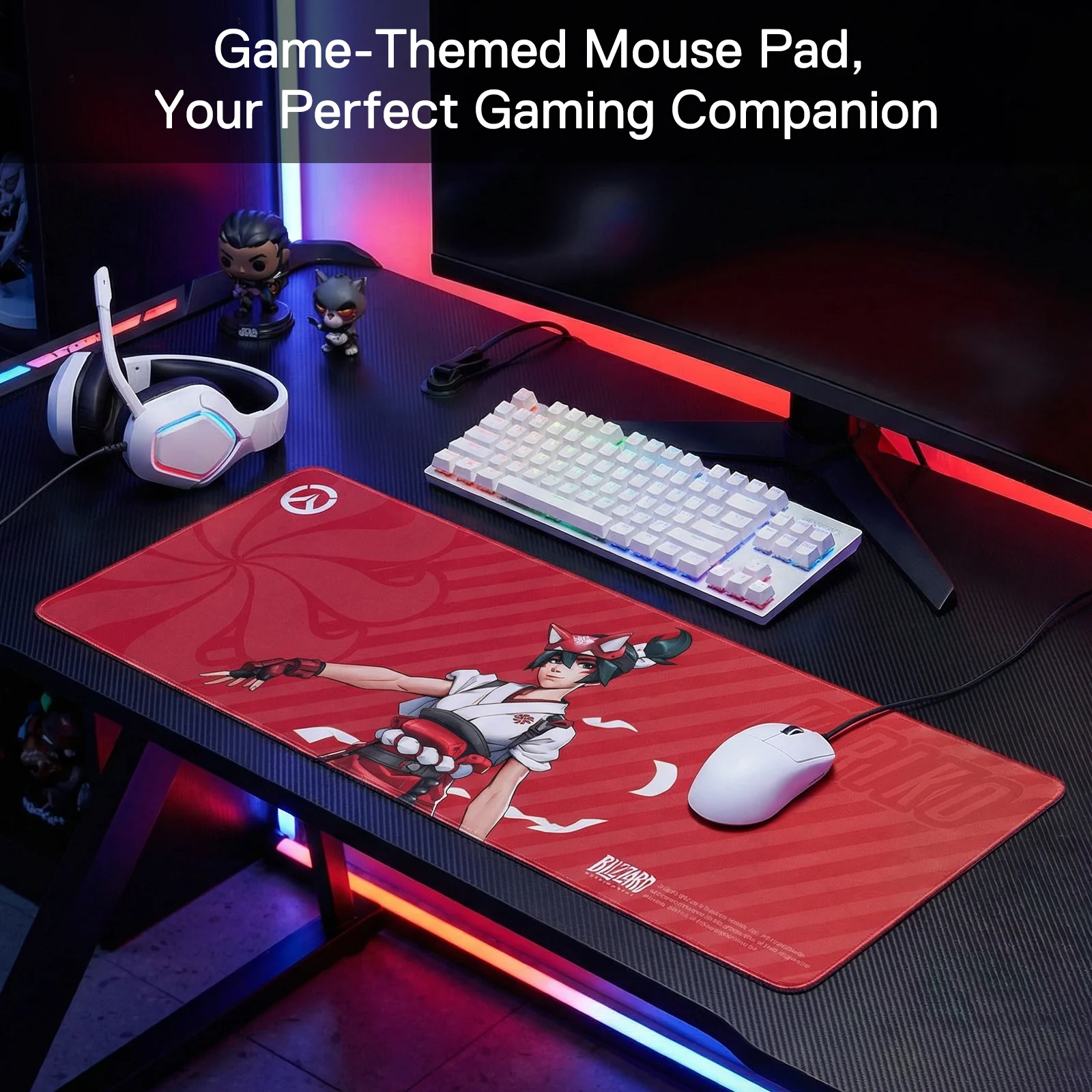 Overwatch XXL Gaming Mouse Pad/Desk Mat - Image 13
