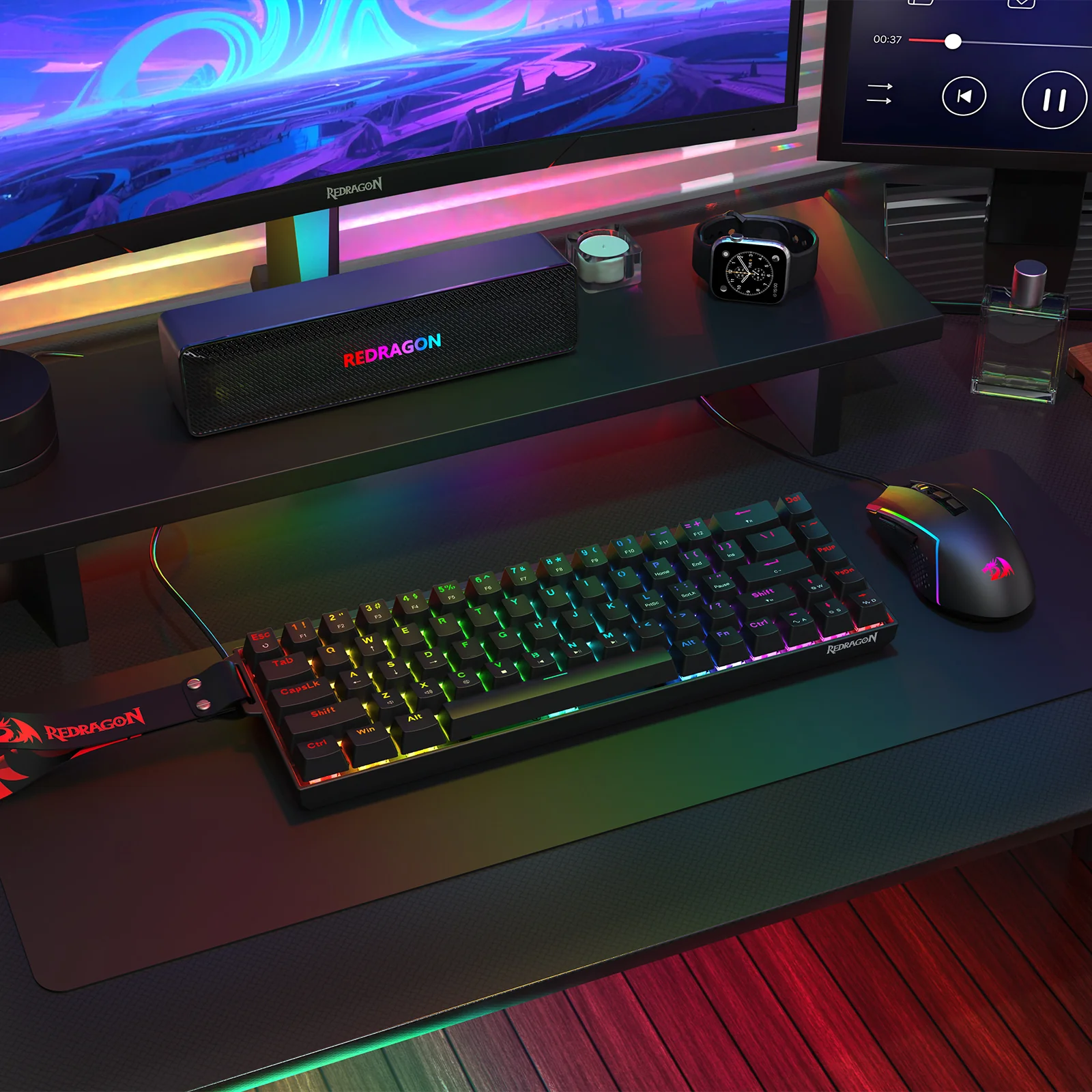 CASTOR K631 HE Rapid Trigger Gaming Keyboard - Image 11