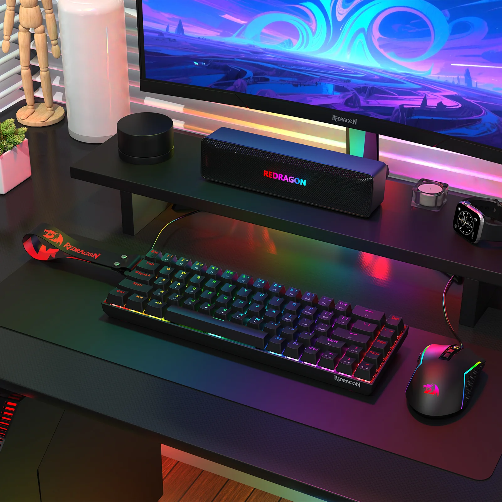 CASTOR K631 HE Rapid Trigger Gaming Keyboard - Image 12