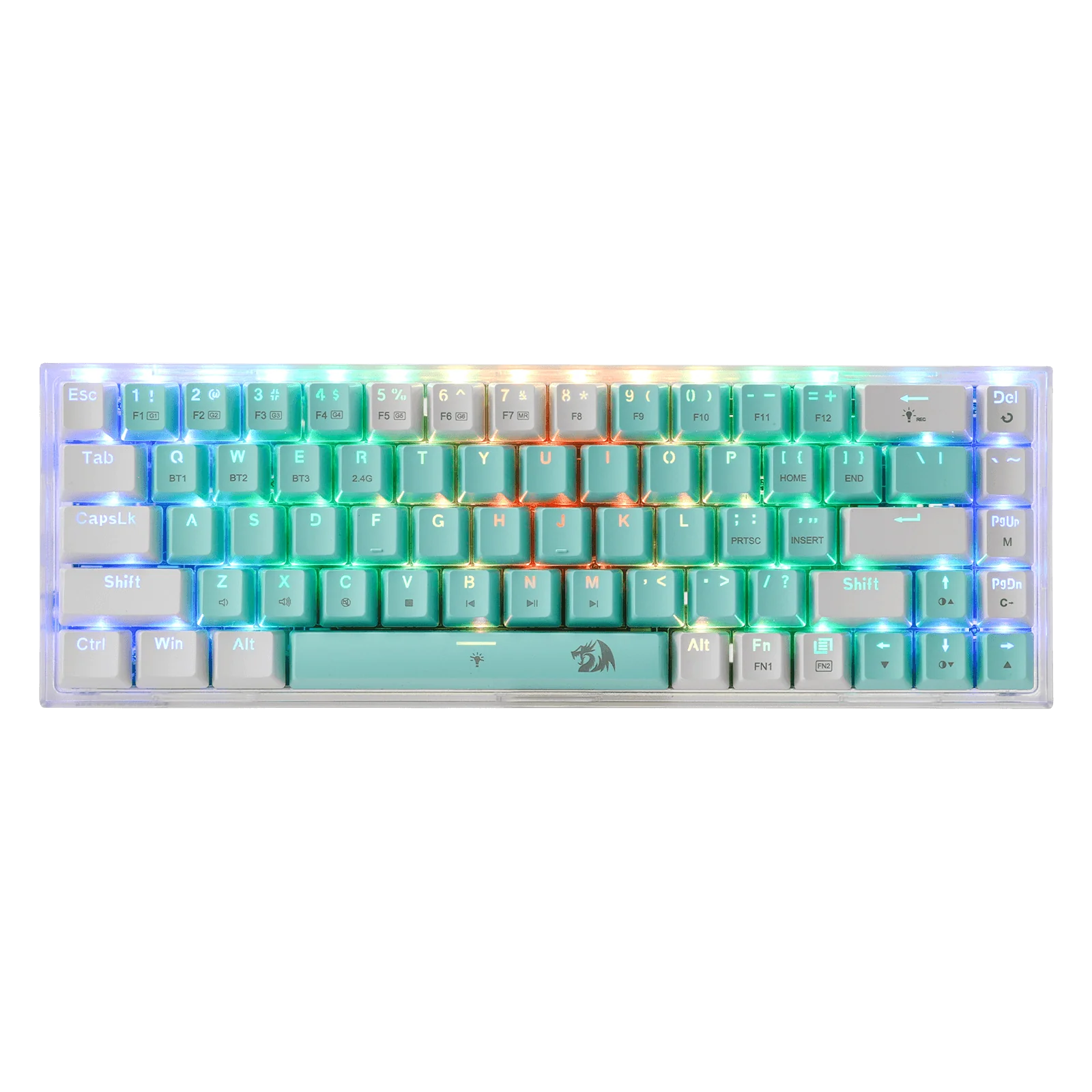 (Open-box) CASTOR K631 PRO 65% Mint Wireless Keyboard - Image 2