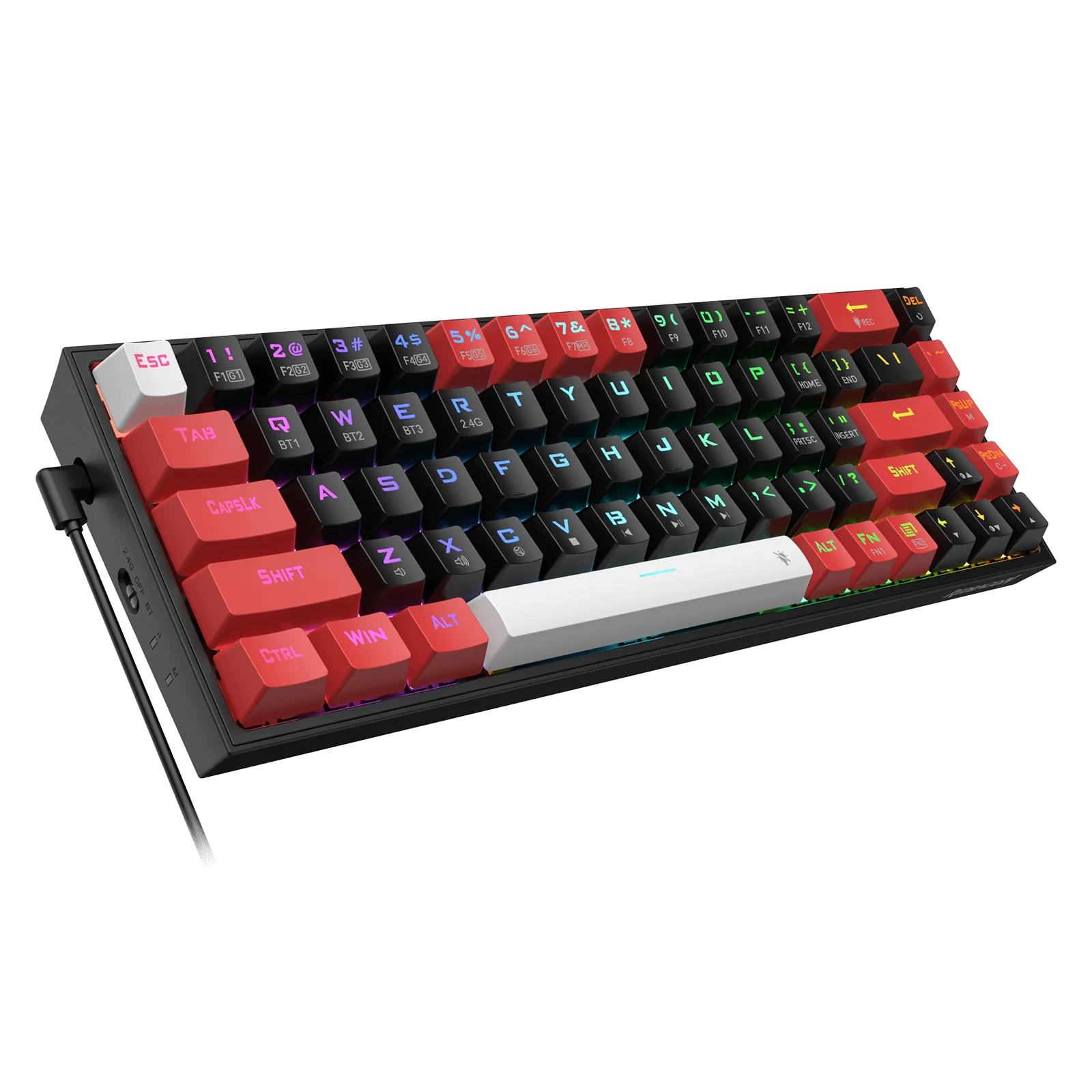 CASTOR K631 PRO 65% Wireless RGB Gaming Keyboard - Image 6
