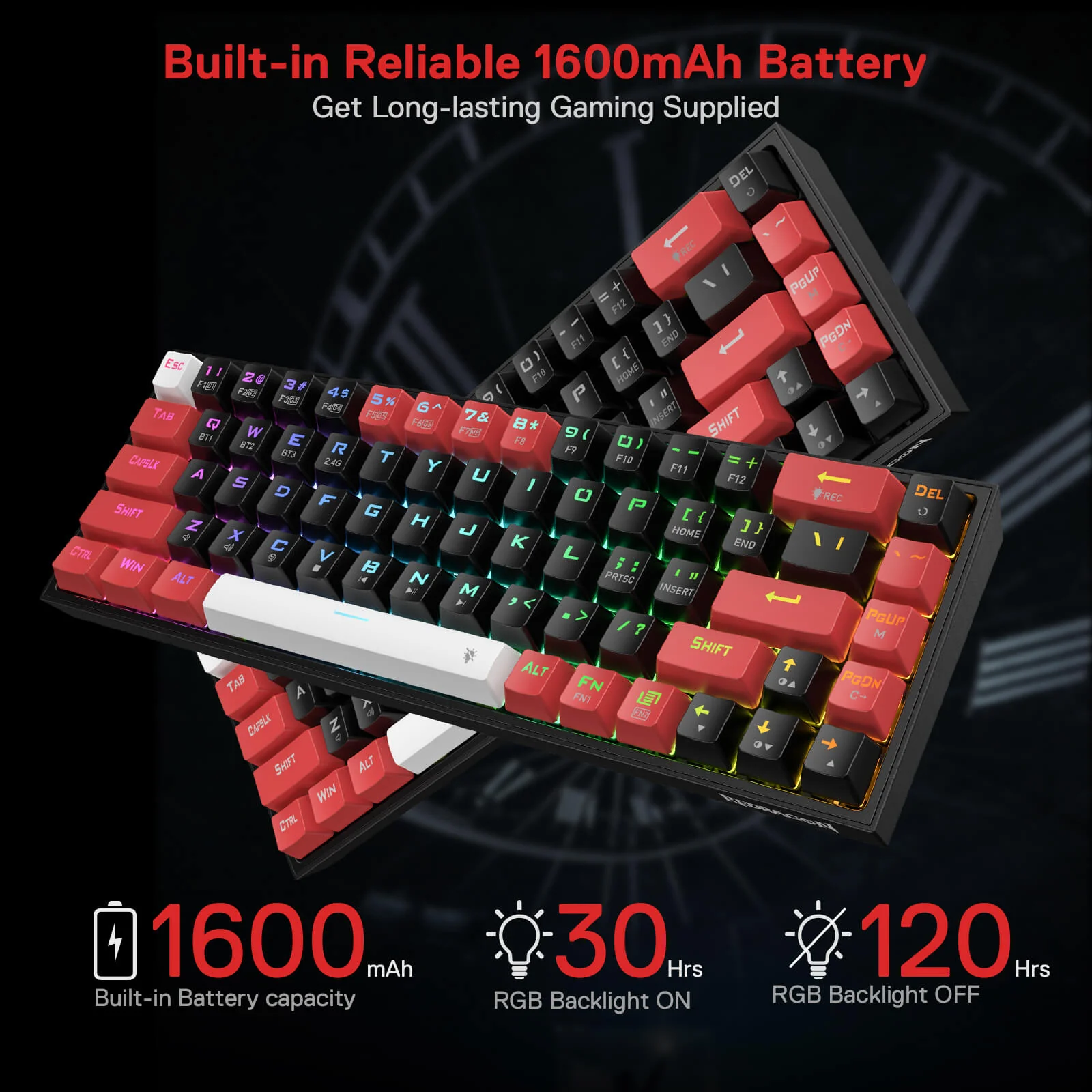 CASTOR K631 PRO 65% Wireless RGB Gaming Keyboard - Image 8