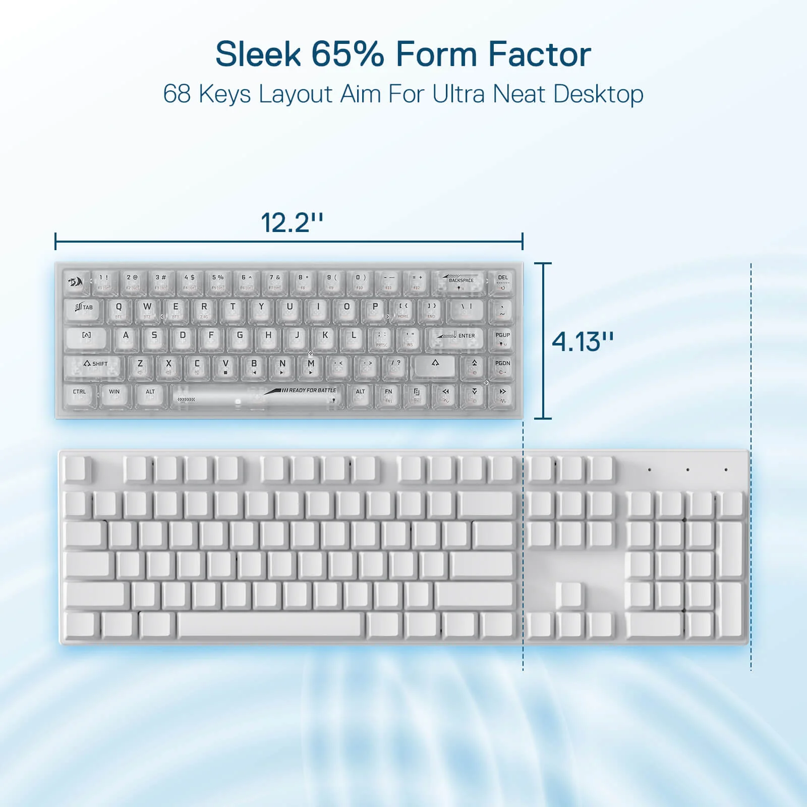 CASTOR K631 PRO Full-Transparent Mechanical Keyboard - Image 9