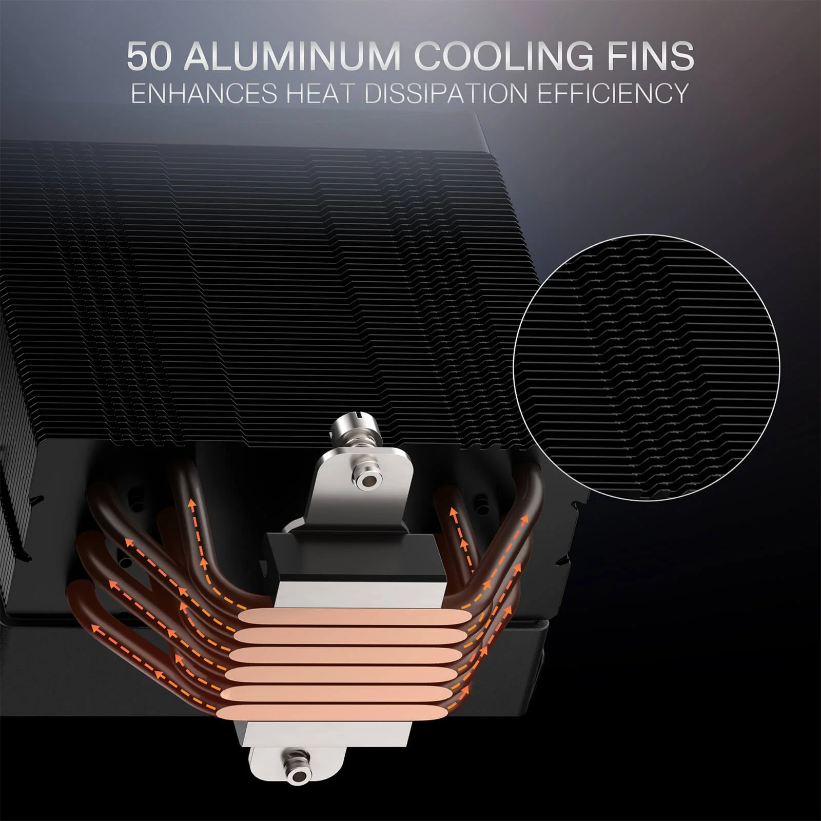 CC2312 ARGB Single Tower CPU Air Cooler - Image 5