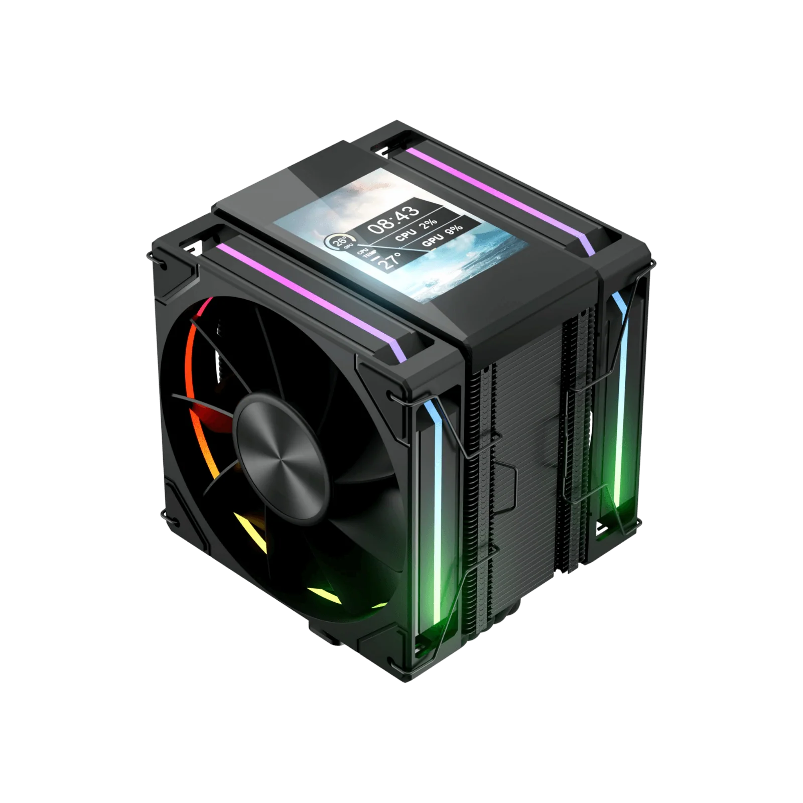 CC2313 Dual ARGB Single Tower CPU Cooler - Image 4