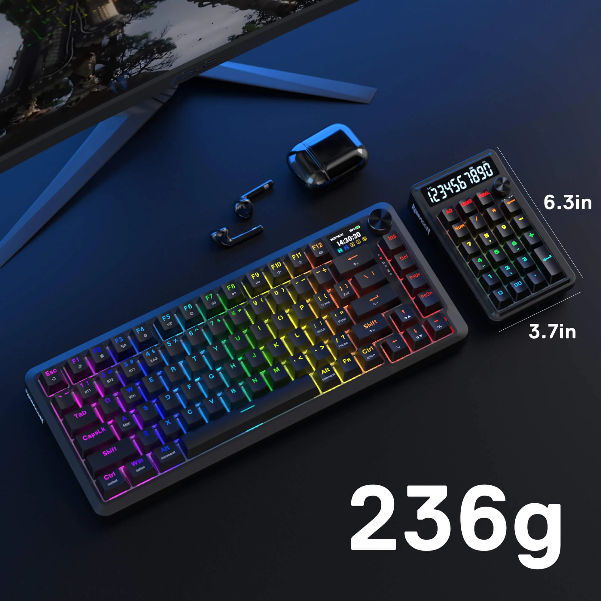 COVE K733 Mechanical Numpad Keyboard - Image 11