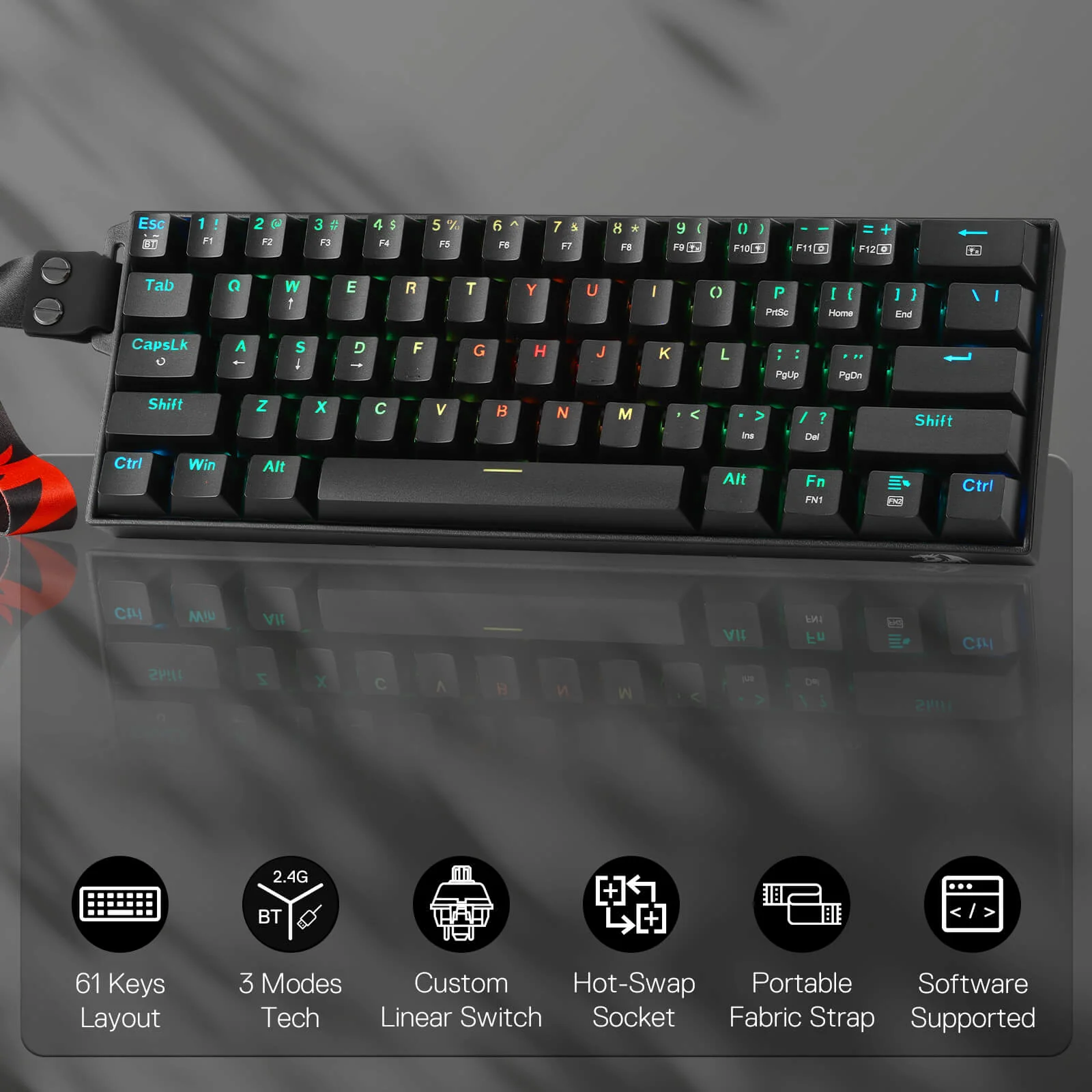 DRACONIC K530 PRO (Detachable Strap Version) - Image 2