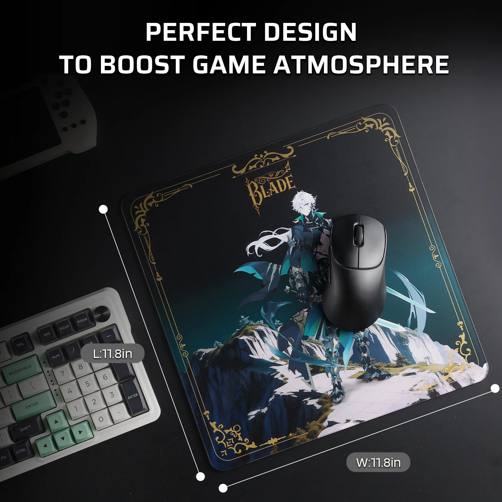 Drake Oath Glass Mouse Pad - Image 13