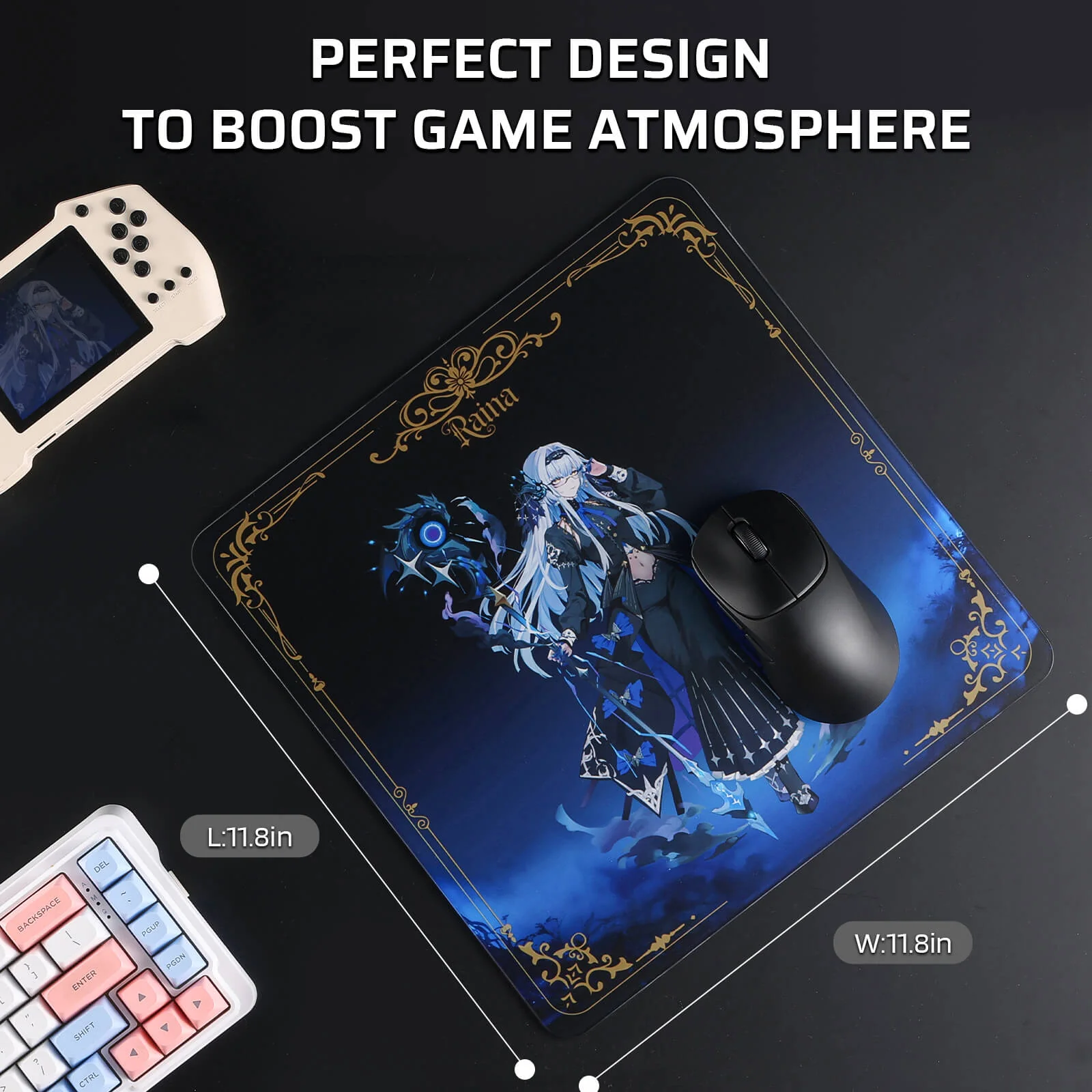 Drake Oath Glass Mouse Pad - Image 21
