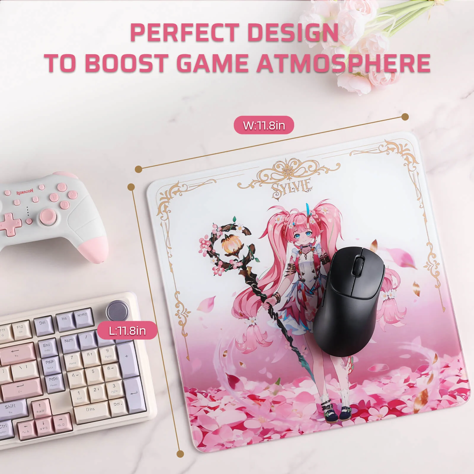 Drake Oath Glass Mouse Pad - Image 27