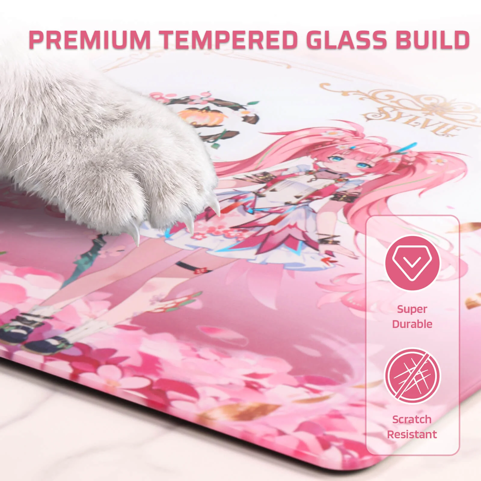 Drake Oath Glass Mouse Pad - Image 28