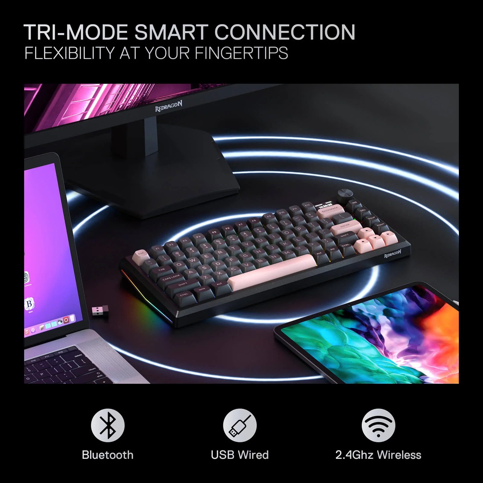ECLIPSE K720 PRO (CNC Aluminum Gaming Keyboard) - Image 7