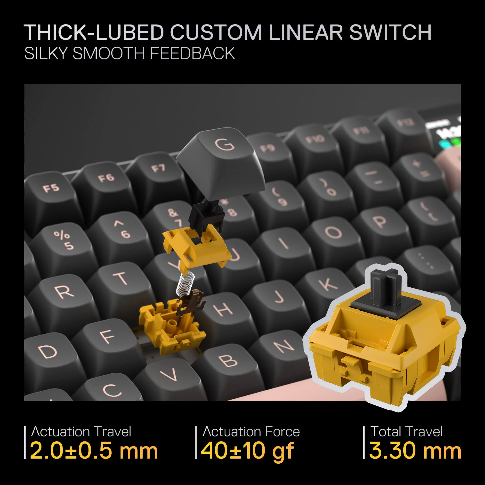ECLIPSE K720 PRO (CNC Aluminum Gaming Keyboard) - Image 8