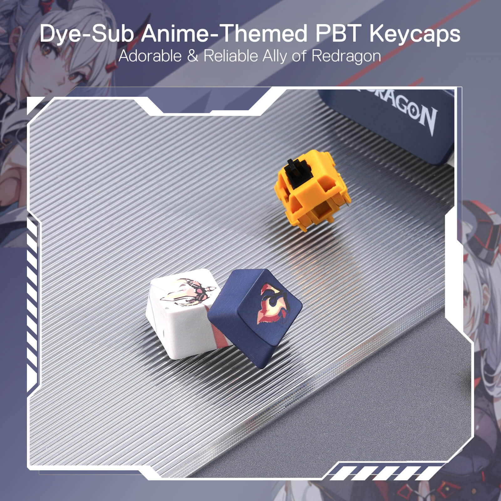EISA K686 PRO SE Anime Keyboard - Image 6