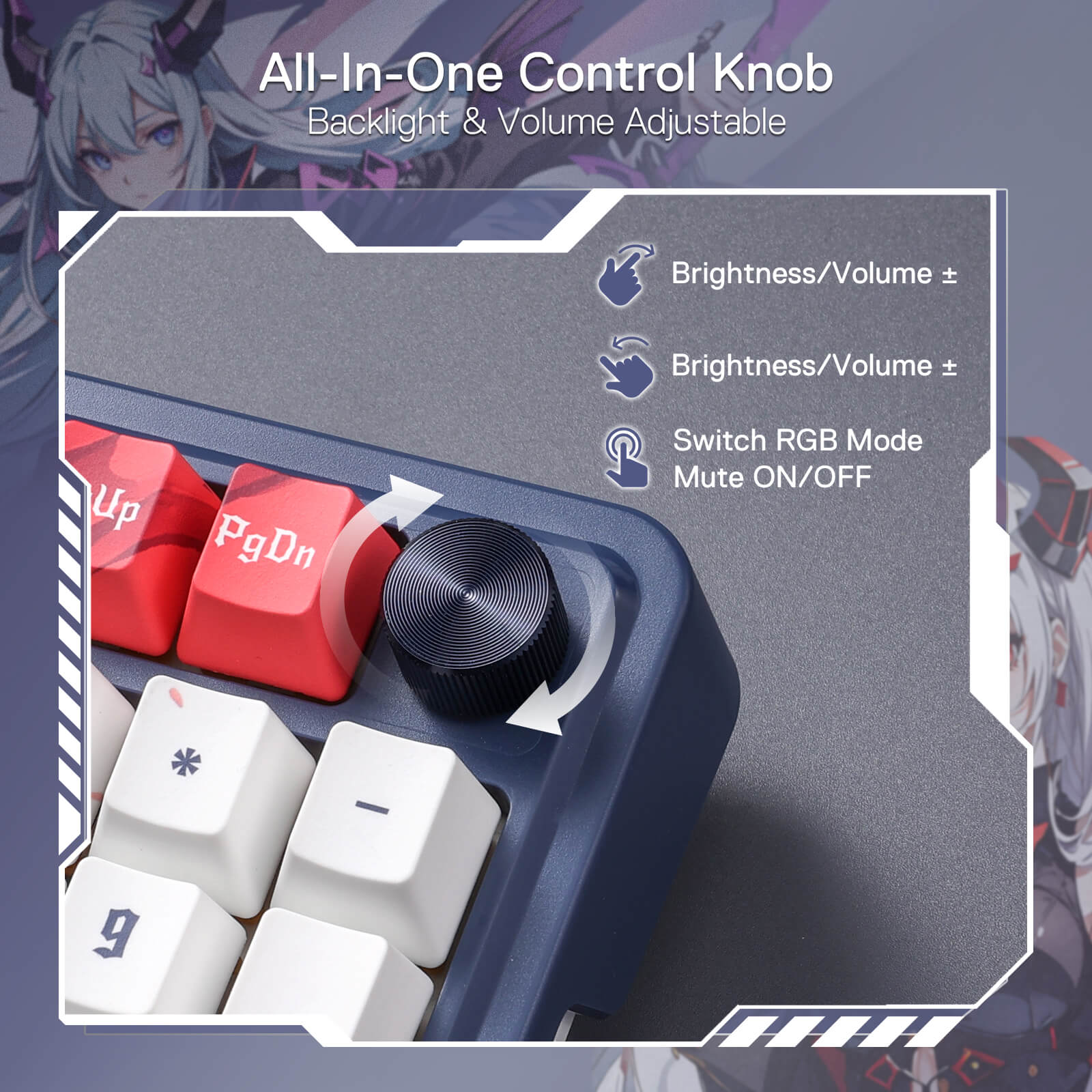 EISA K686 PRO SE Anime Keyboard - Image 8