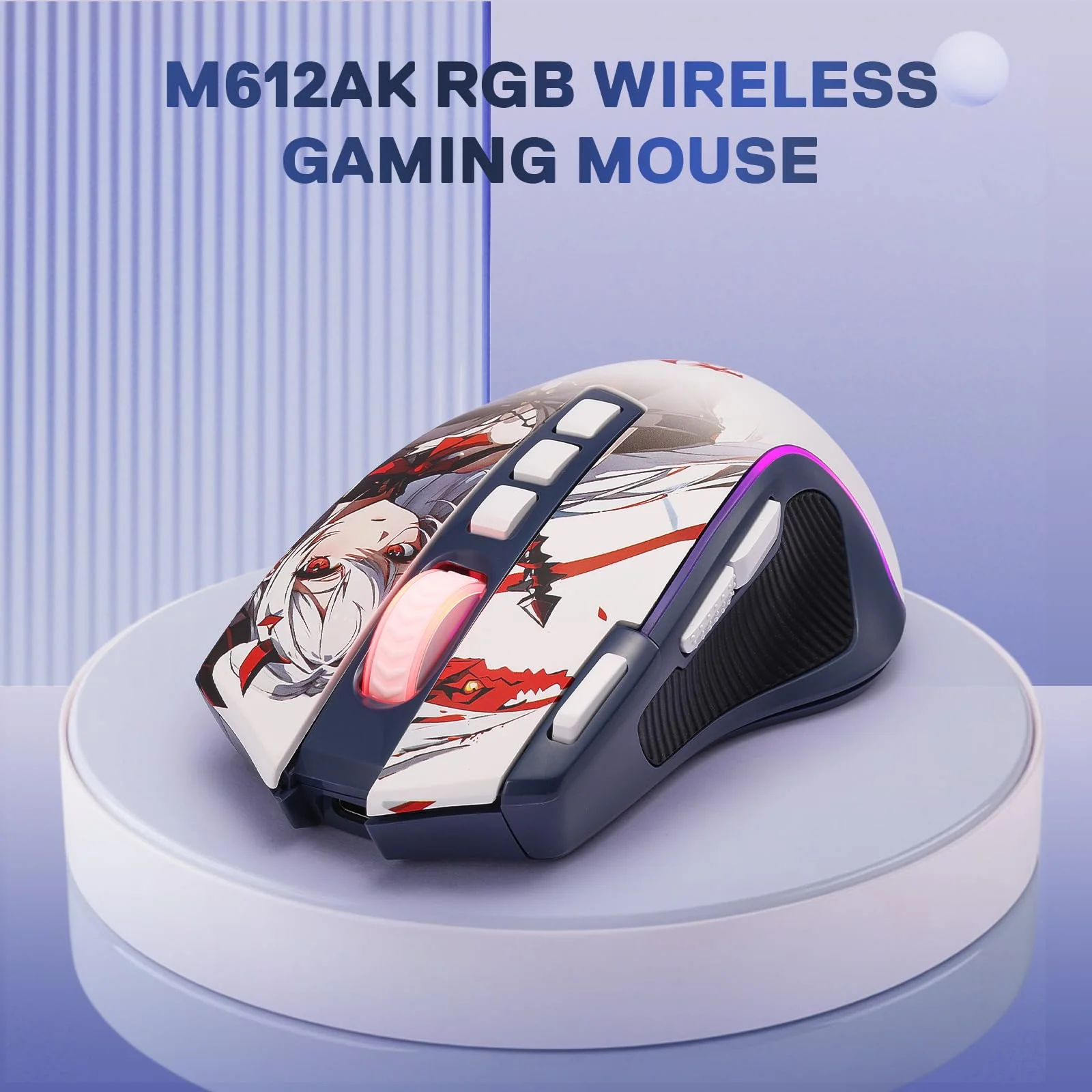 EISA K686 PRO SE Keyboard & M612 PRO Gaming Mouse Anime Combo - Image 15