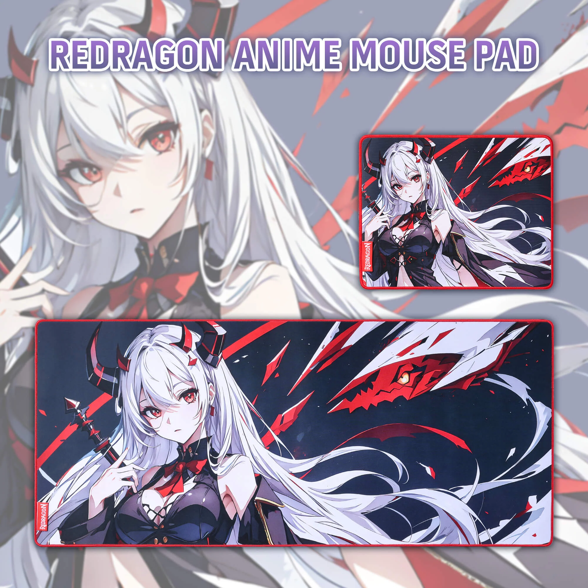 EISA P047 Waifu Gaming Mouse Pad/Desk Mat - Image 9