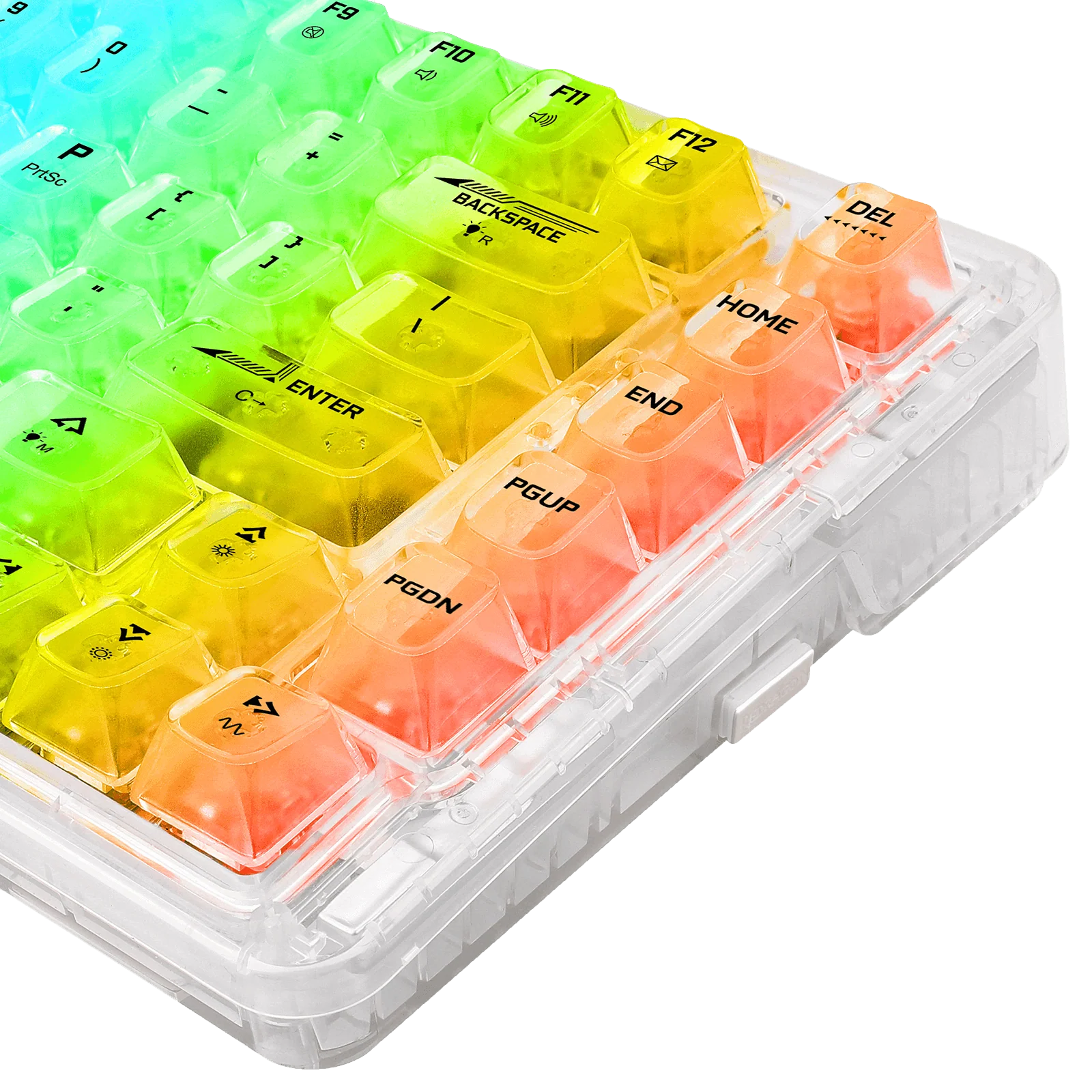 ELF PRO K649 Wireless Transparent Keyboard - Image 18