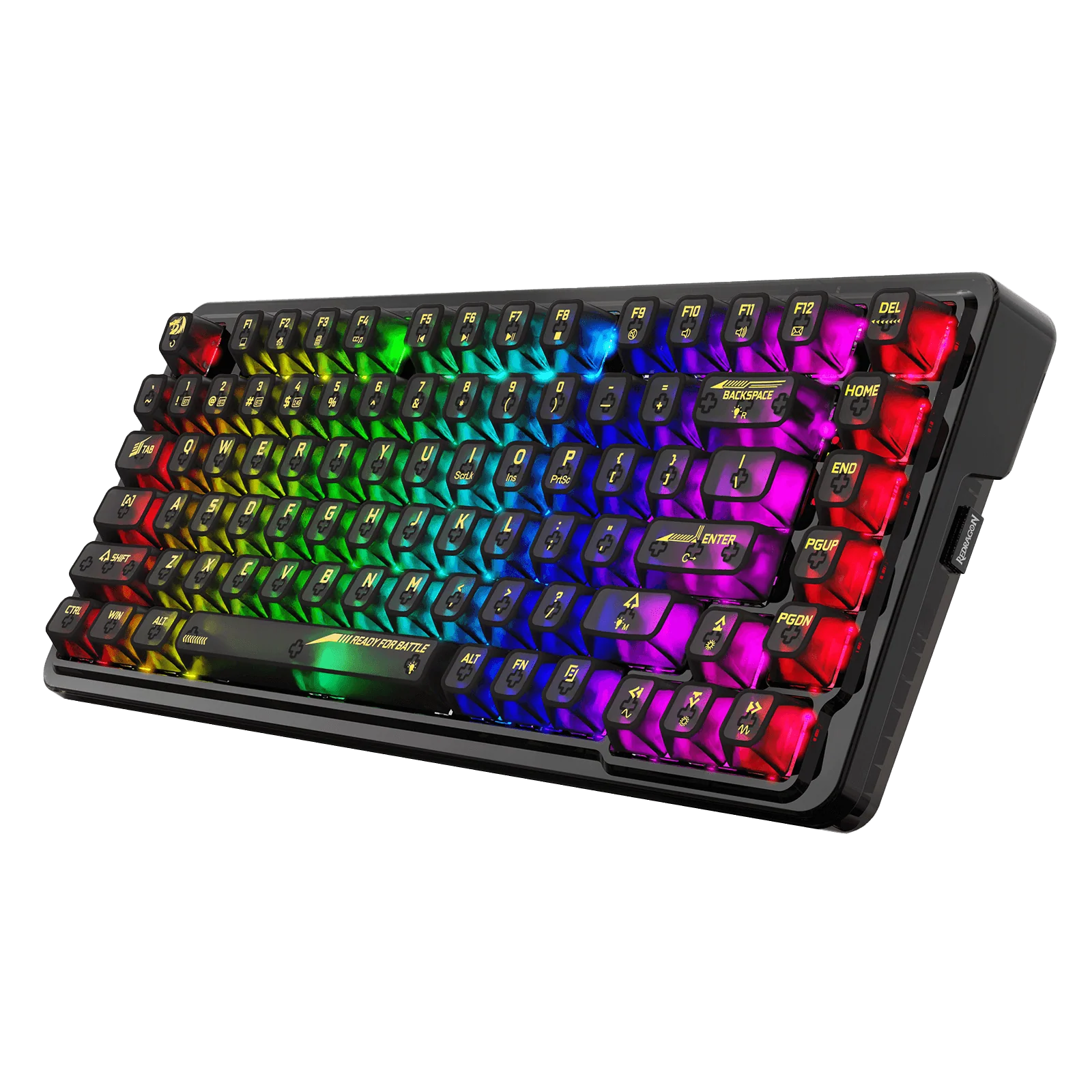 ELF PRO K649 Wireless Transparent Keyboard - Image 19