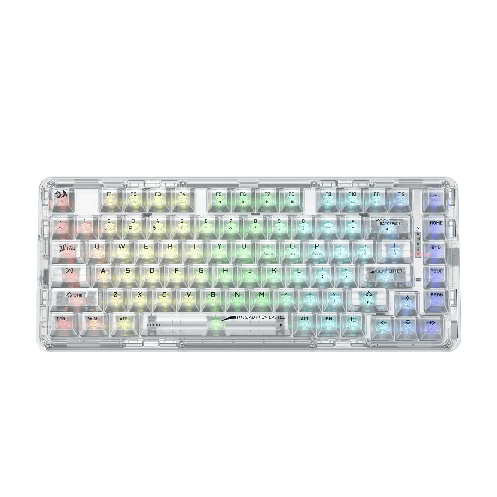 ELF PRO K649 Wireless Transparent Keyboard - Image 2