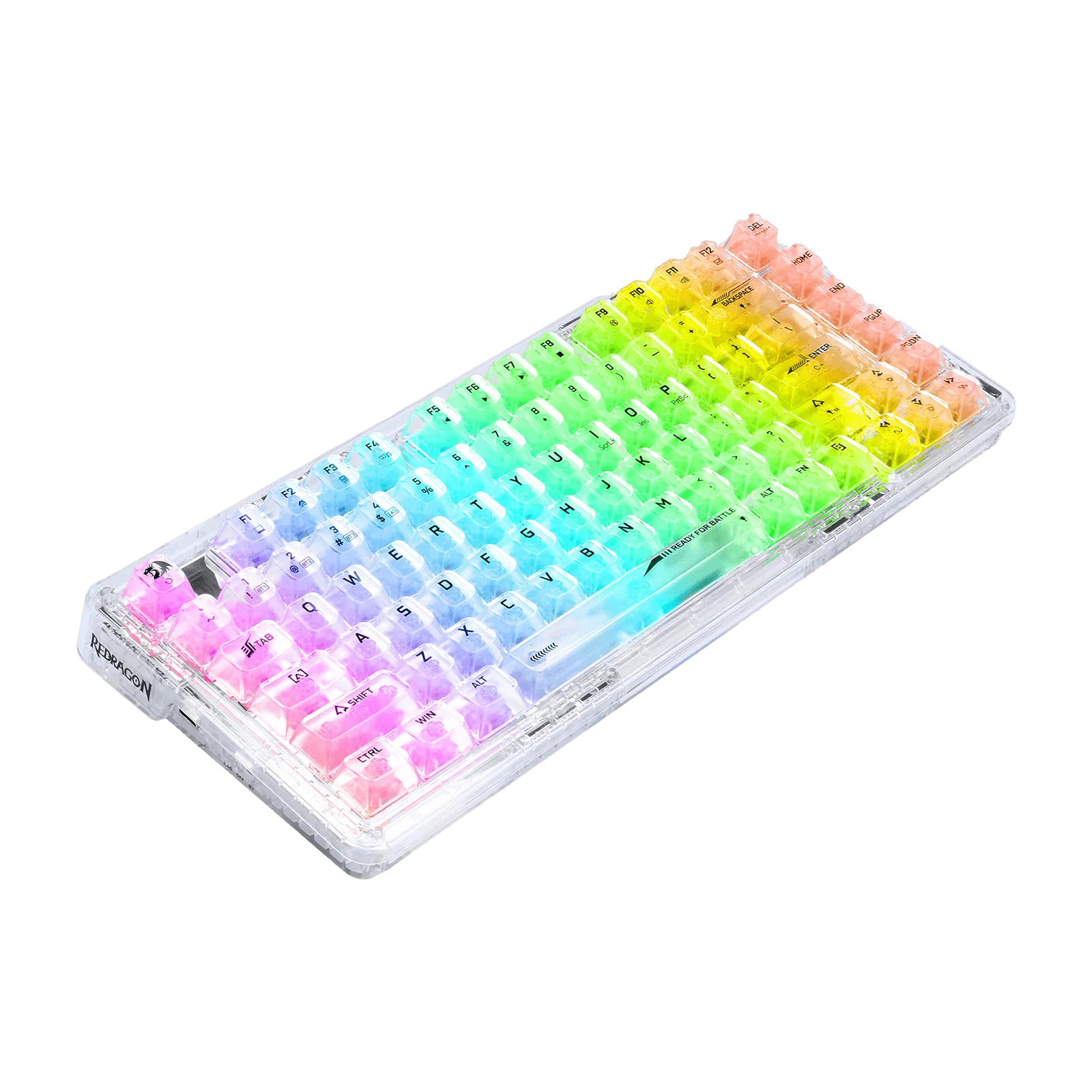 ELF PRO K649 Wireless Transparent Keyboard - Image 25