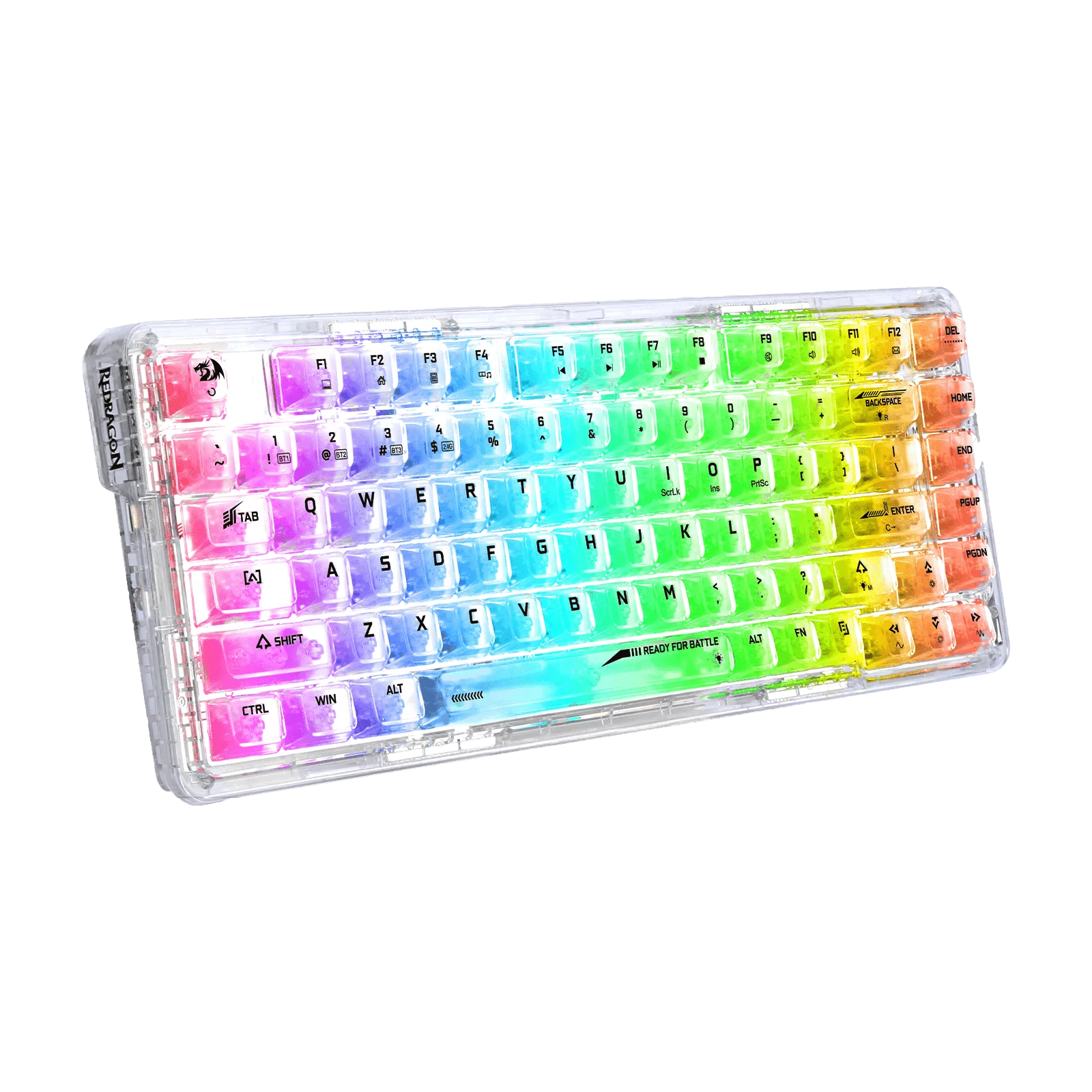 ELF PRO K649 Wireless Transparent Keyboard - Image 26