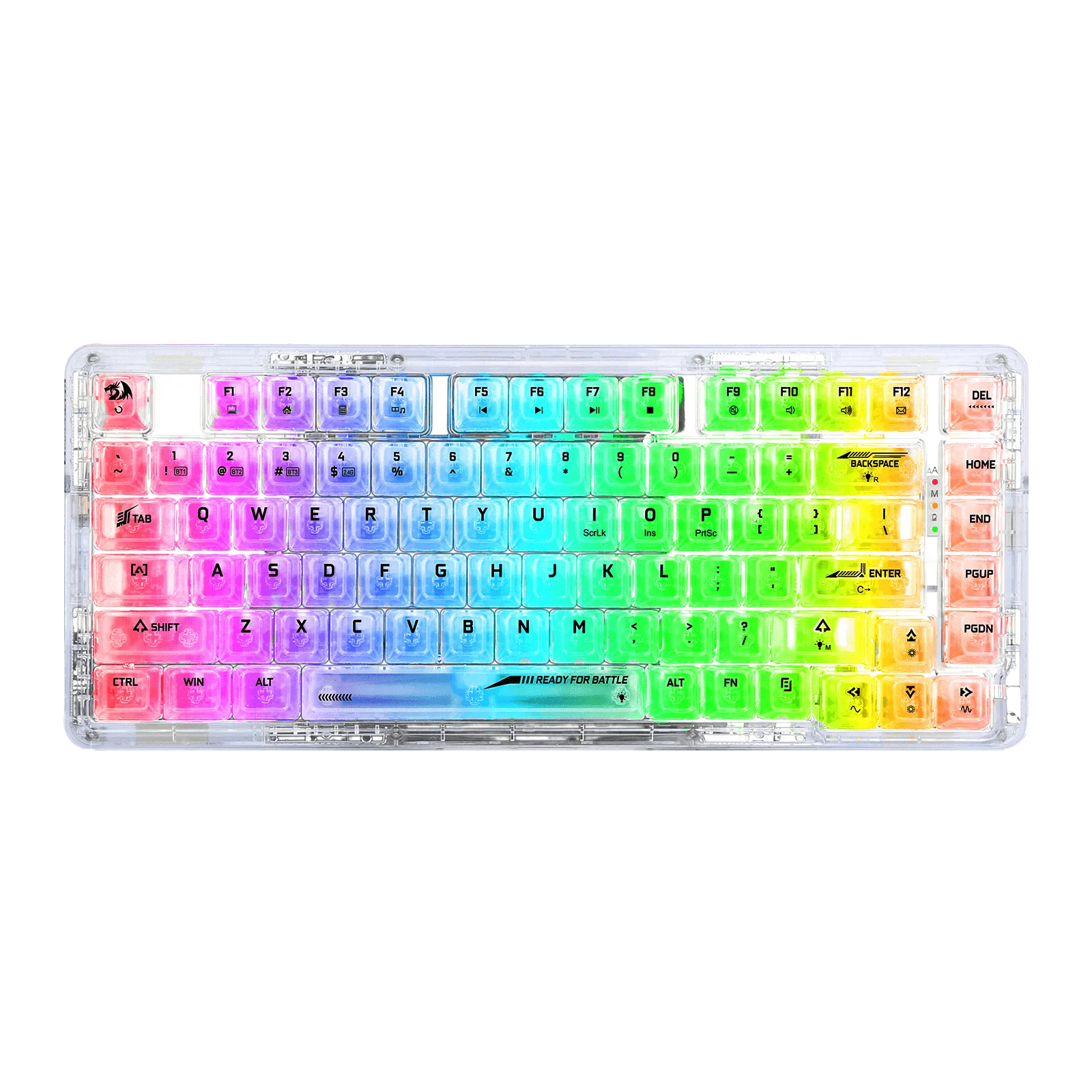ELF PRO K649 Wireless Transparent Keyboard - Image 28