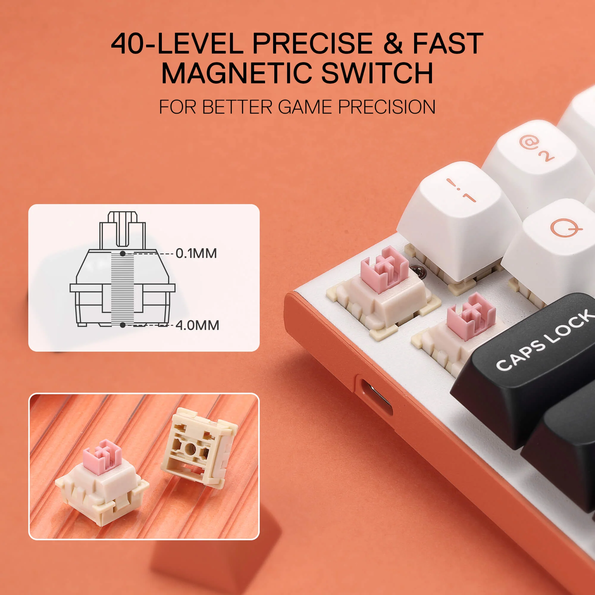 FIDD K683 (M61) (Magnetic Hall Effect Keyboard) - Image 6