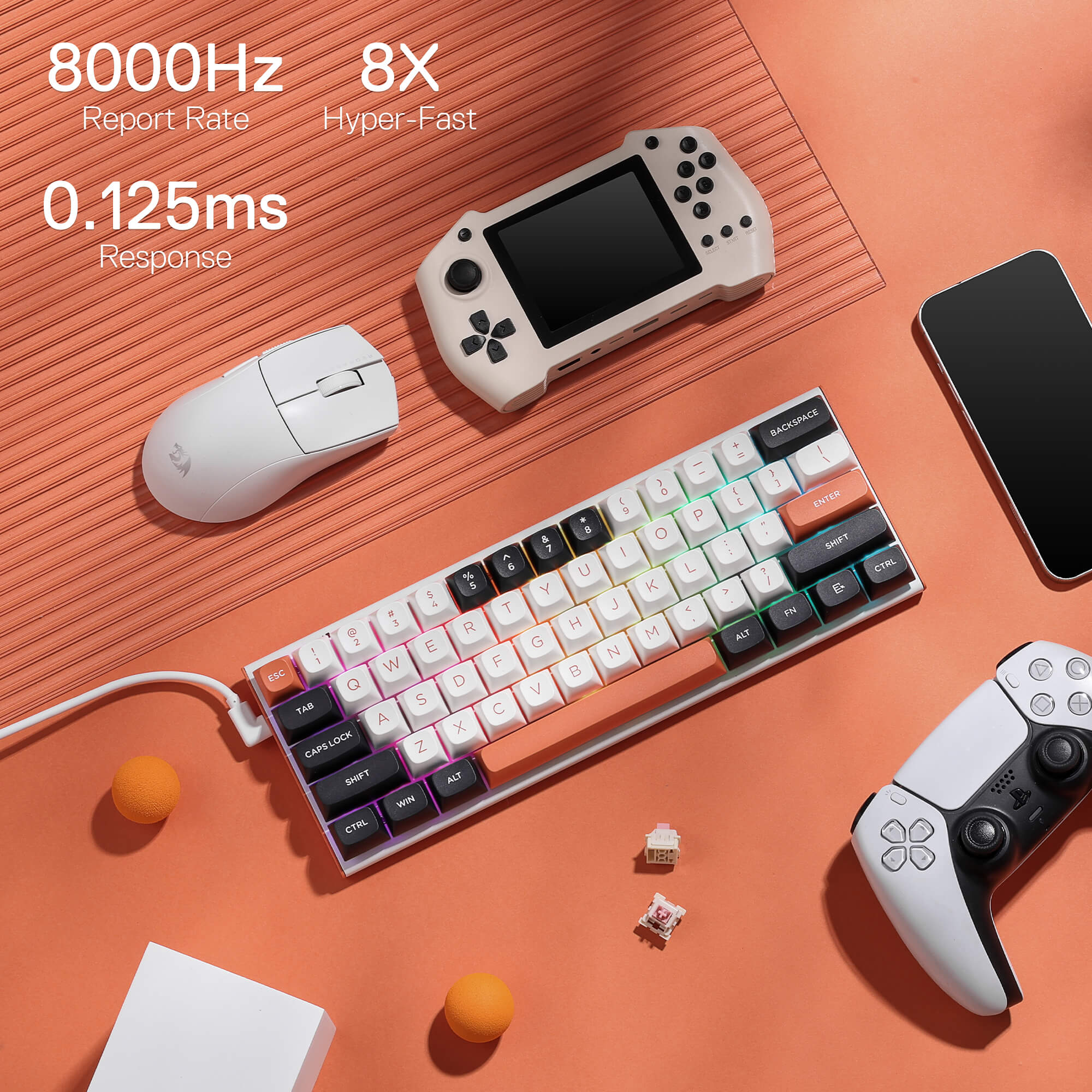 FIDD K683 (M61) (Magnetic Hall Effect Keyboard) - Image 8
