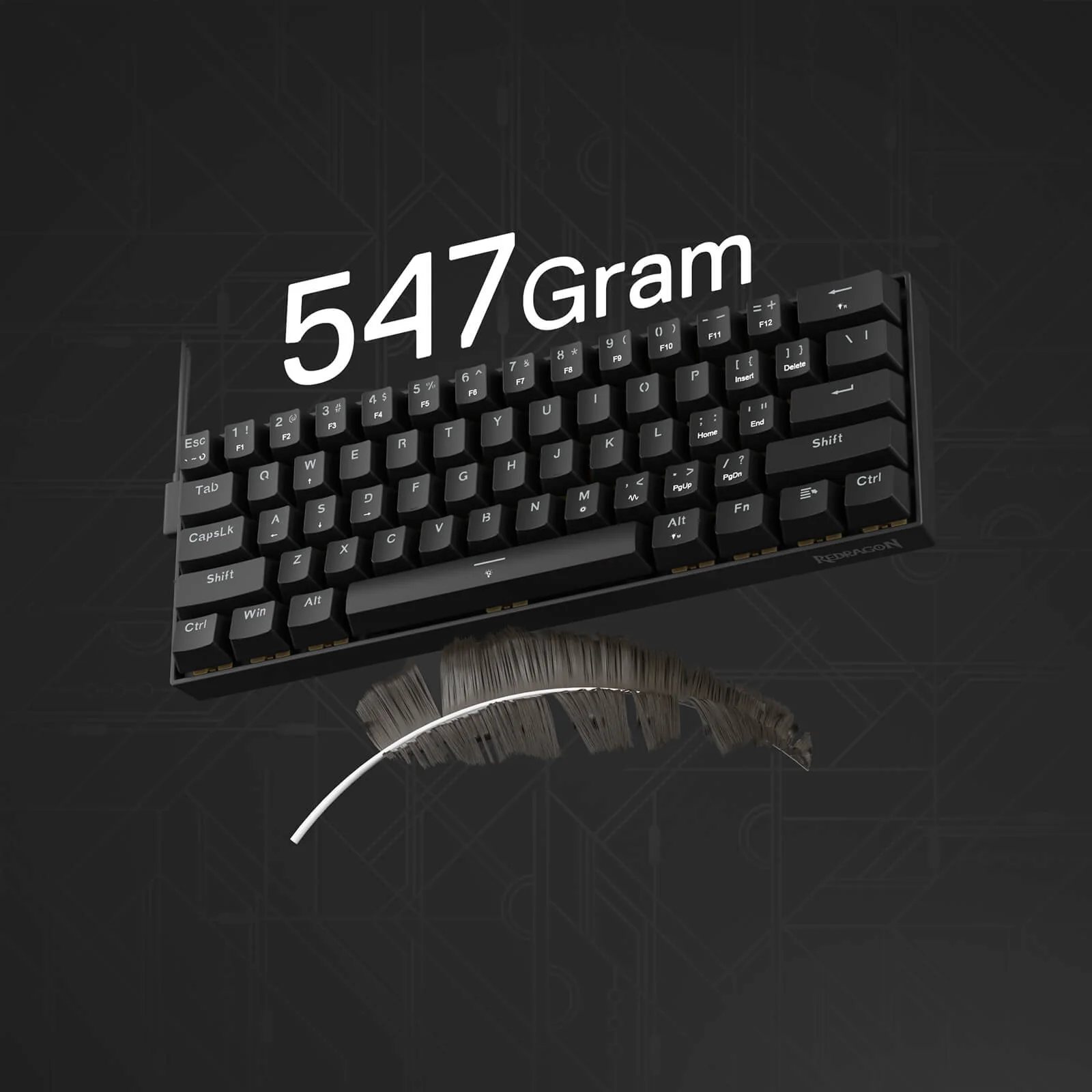 FIZZ K617 Black (Magnetic Hall Effect Keyboard) - Image 11