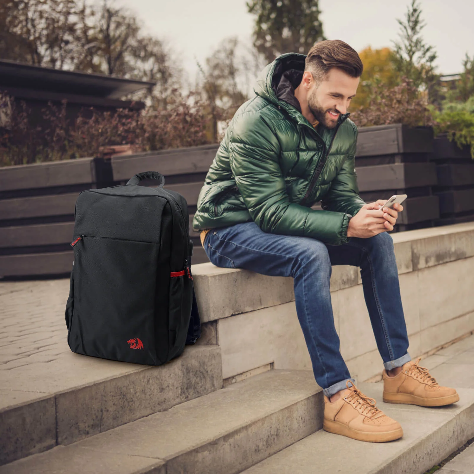 GB-82 Travel Laptop Backpack - Image 9