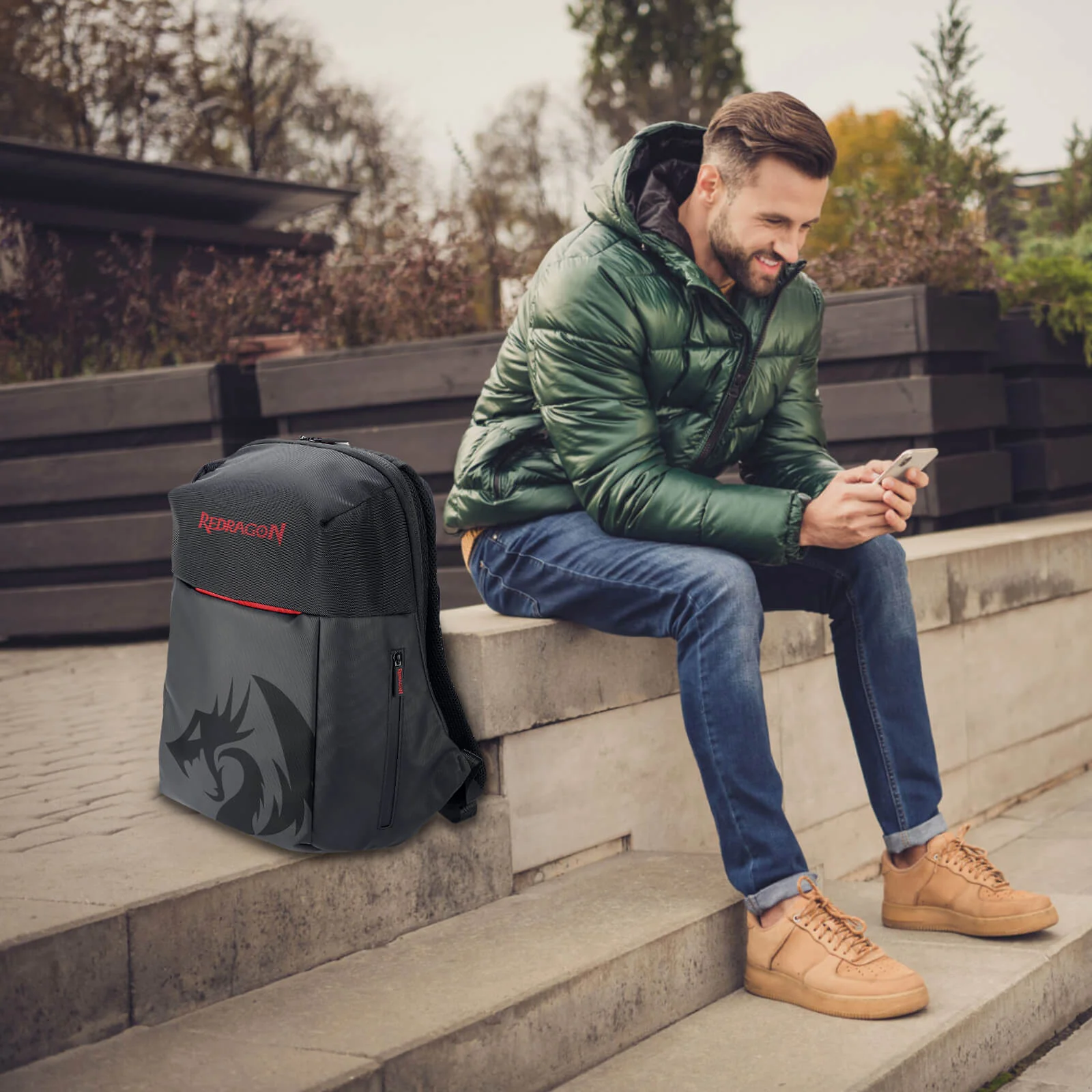 GB-93 Travel Laptop Backpack - Image 3