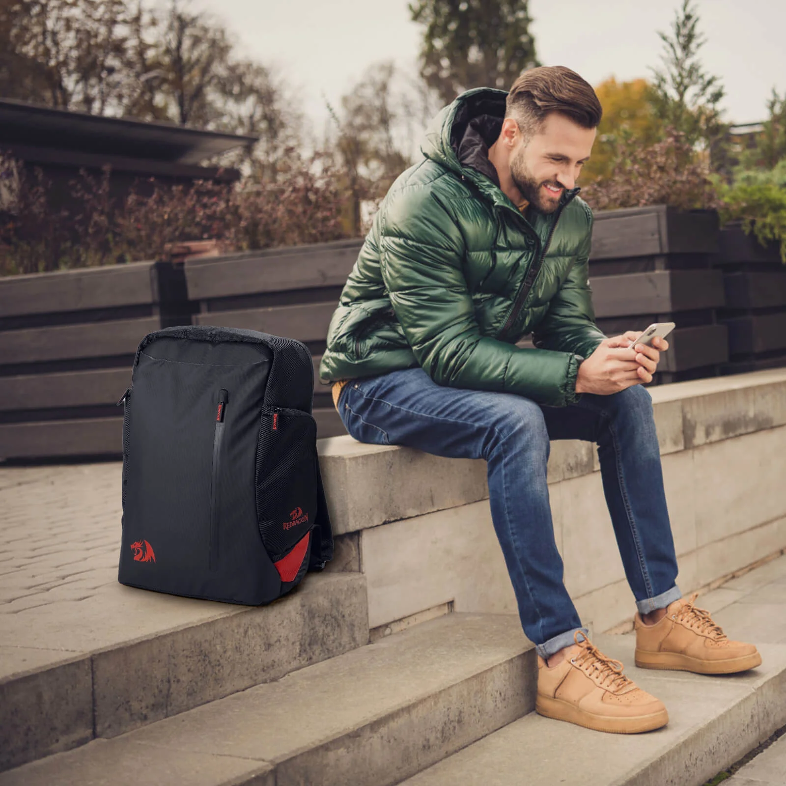 GB-94 Travel Laptop Backpack - Image 7