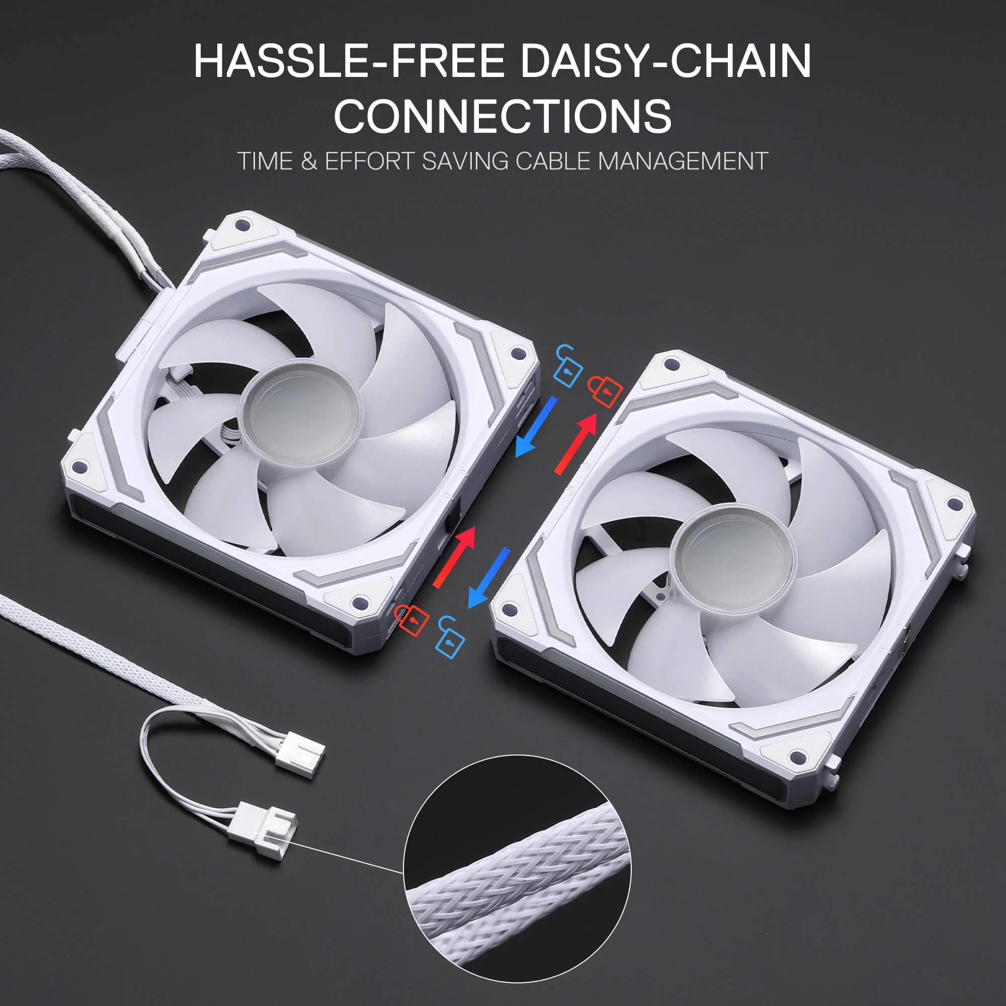 GCF012 Standard 120mm ARGB PC Case Fan - Image 16