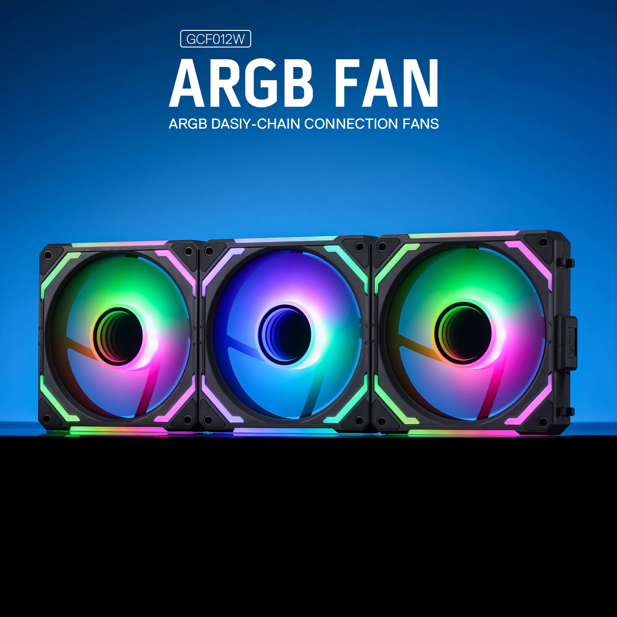 GCF012 Standard 120mm ARGB PC Case Fan - Image 6