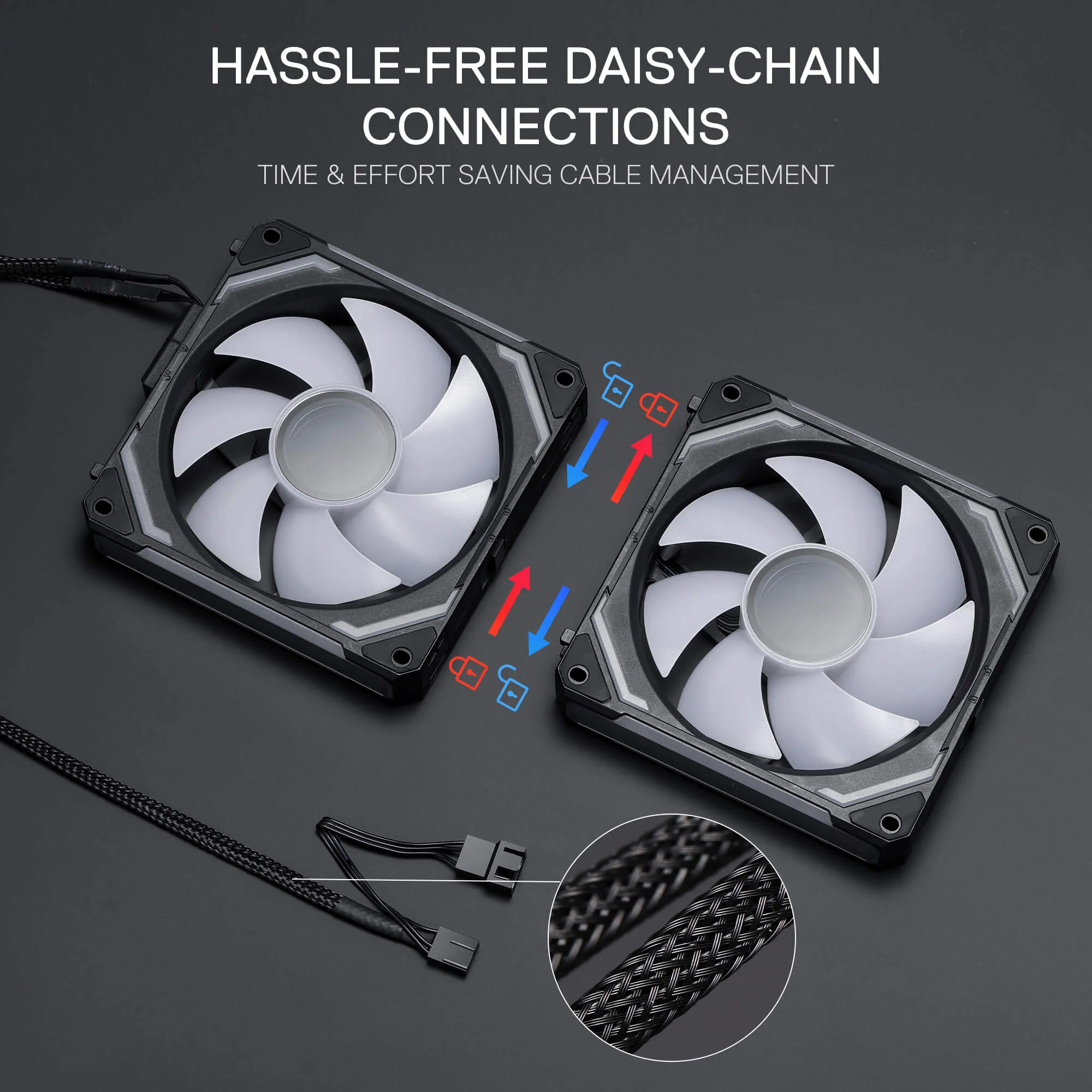 GCF012 Standard 120mm ARGB PC Case Fan - Image 8